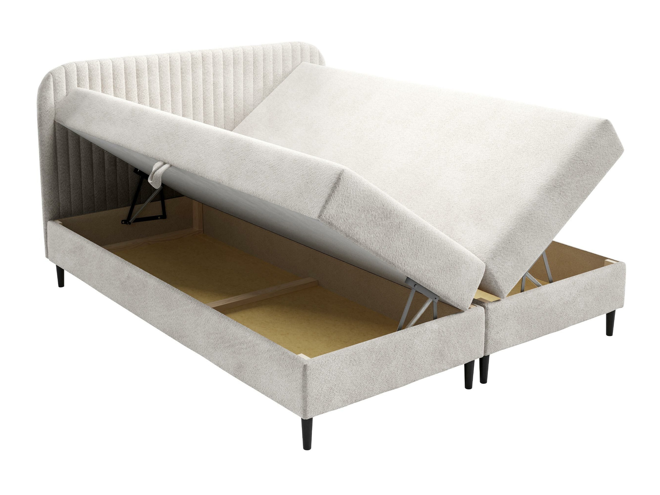 Lit boxspring Rivus (Coral 75)