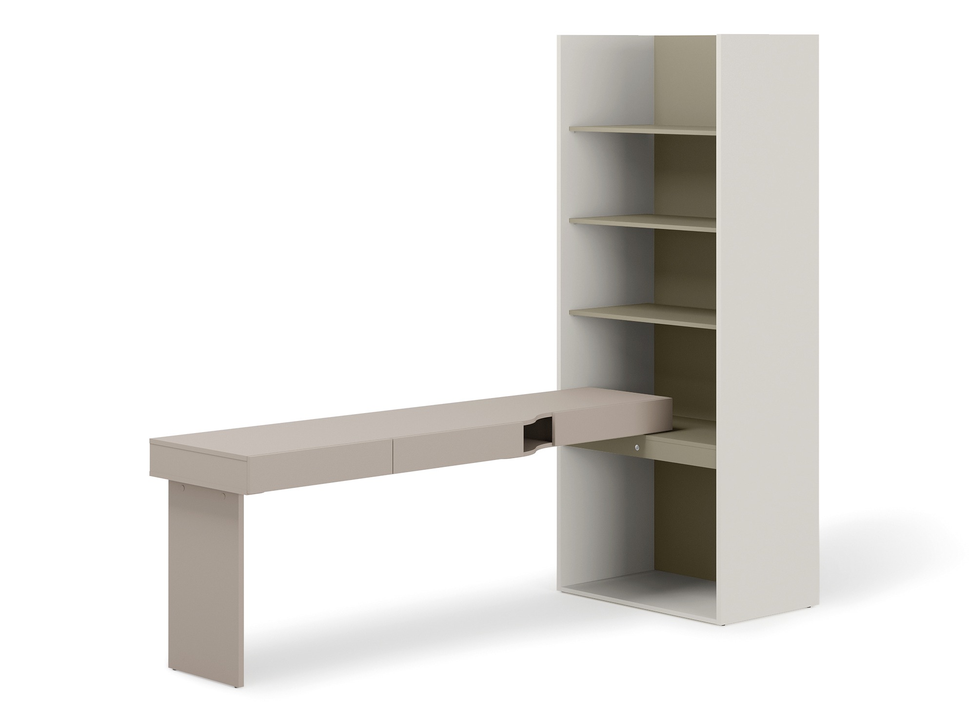Ensemble de bureau à domicile Evareve 120 (Gauche)