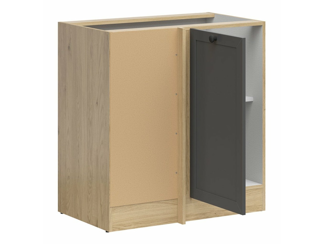 Armoire d'angle modulaire Classic Grey Oak 115