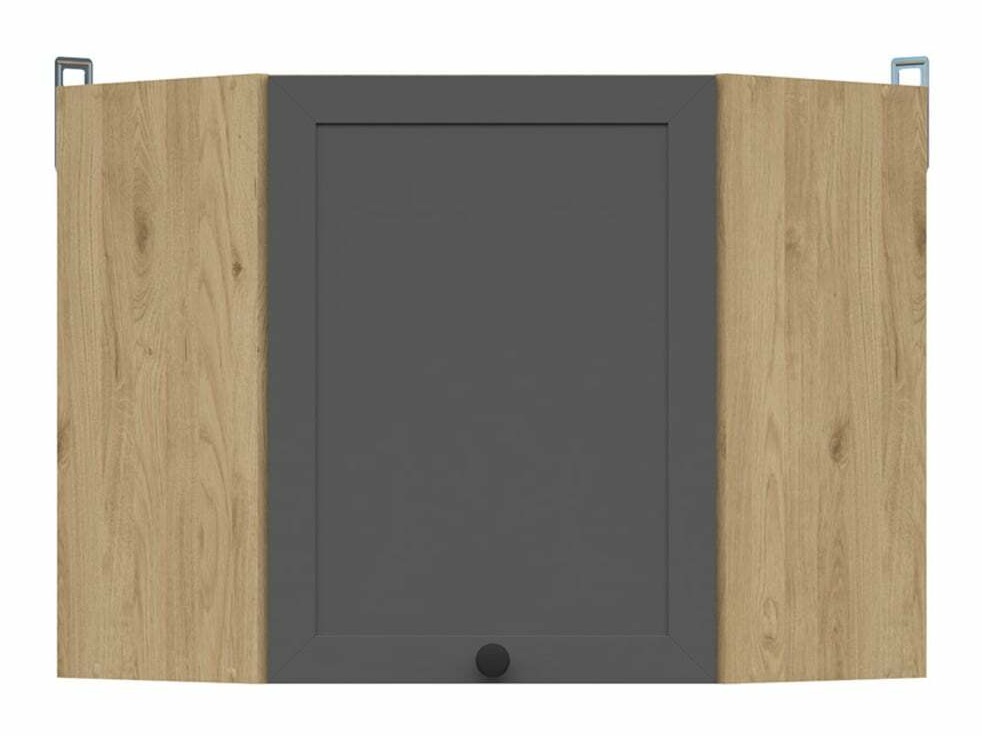 Armoire d'angle murale modulaire Classic Grey Oak 104