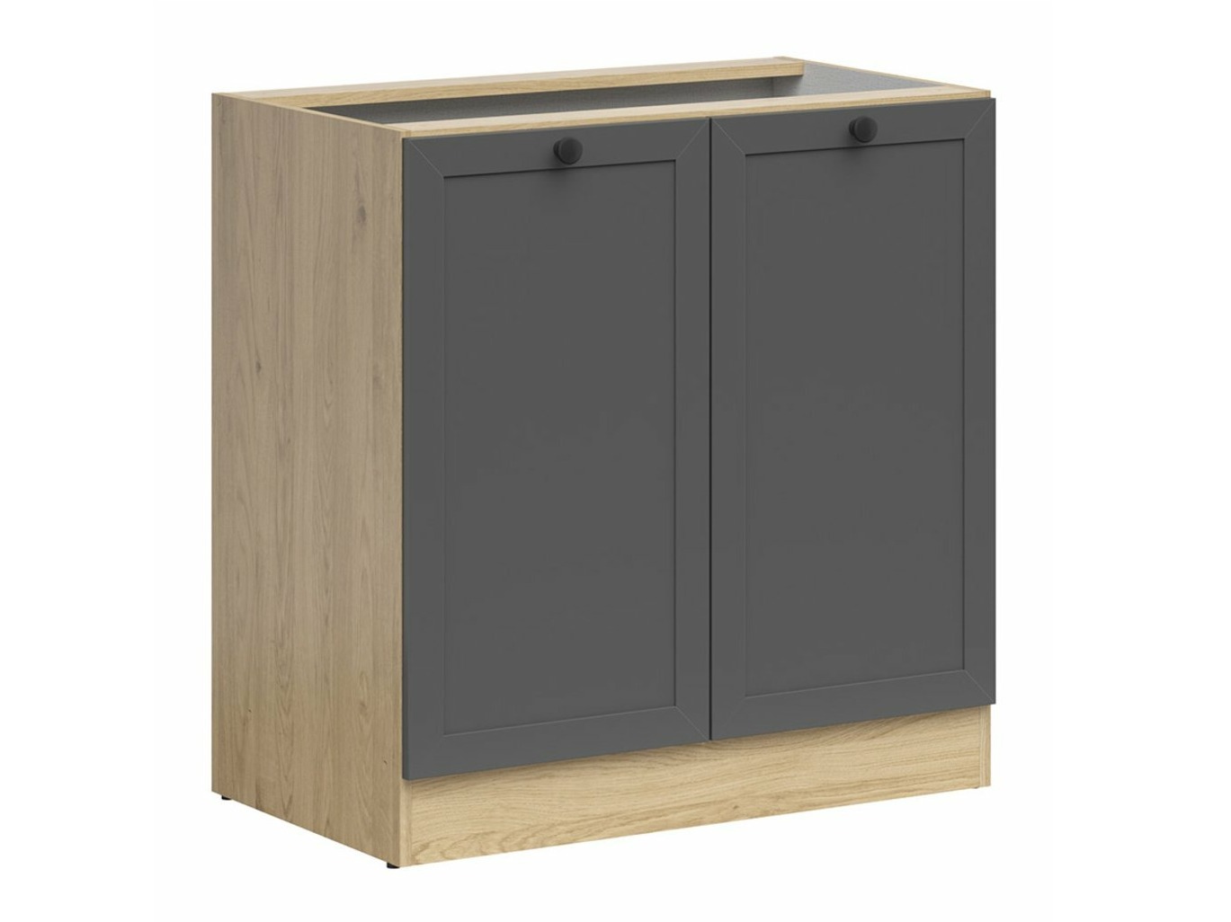 Armoire modulaire avec portes Classic Grey Oak 102