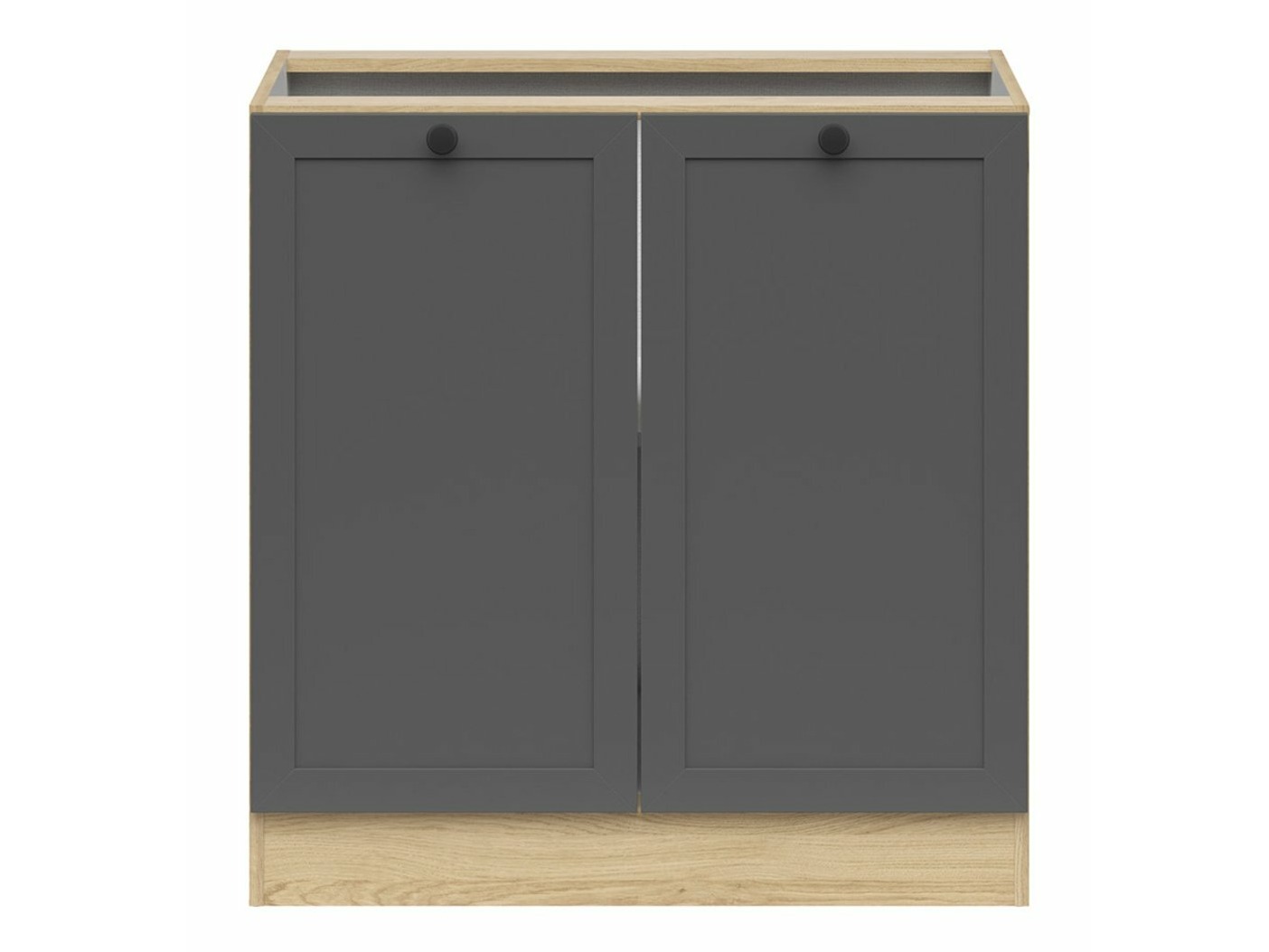 Armoire modulaire avec portes Classic Grey Oak 102