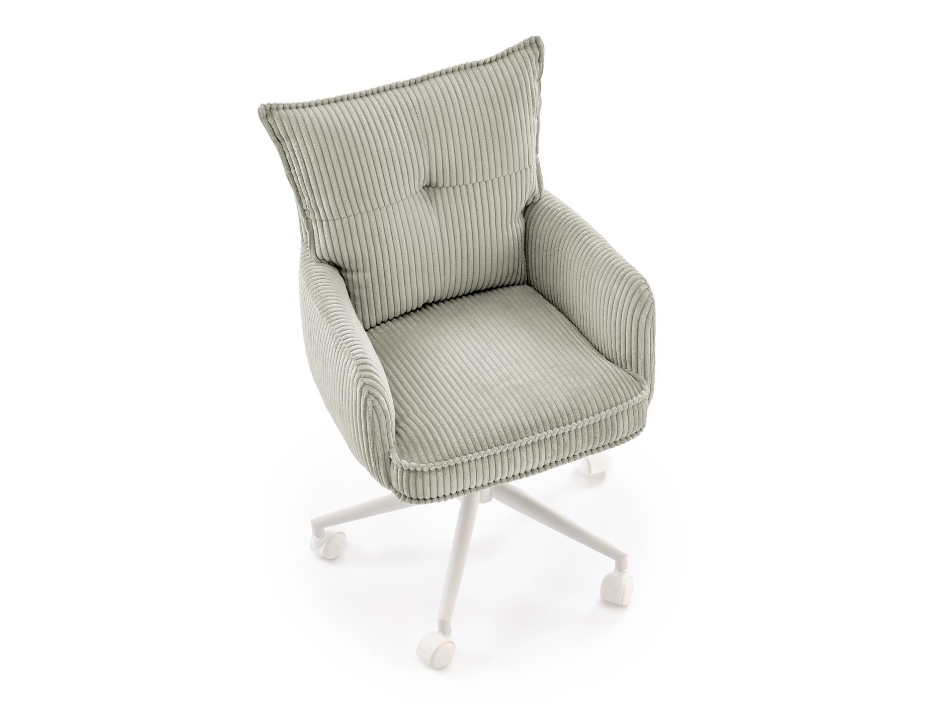 Chaise de bureau Houston 2005 (Gris clair + Blanc)