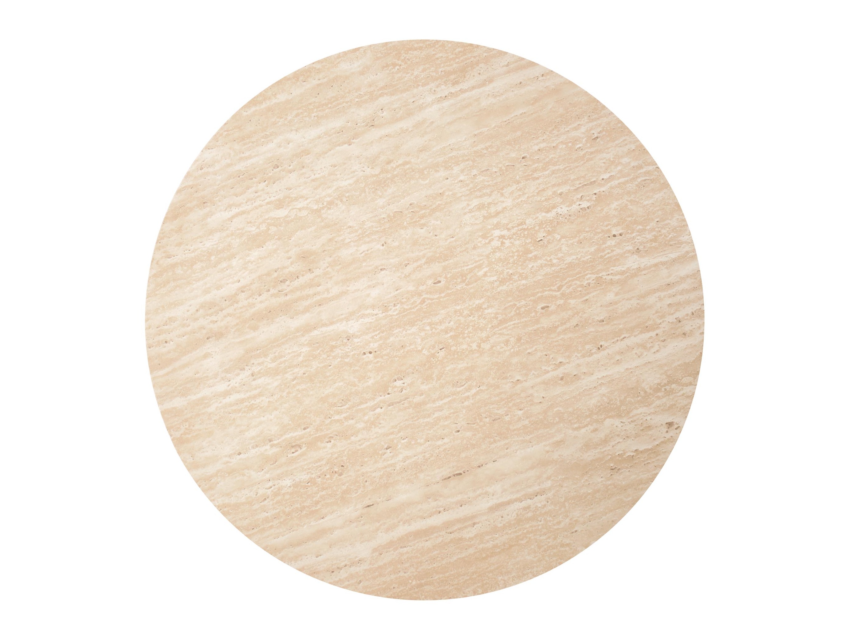 Ensemble tables basses Houston 951 (Travertin clair + Blanc)