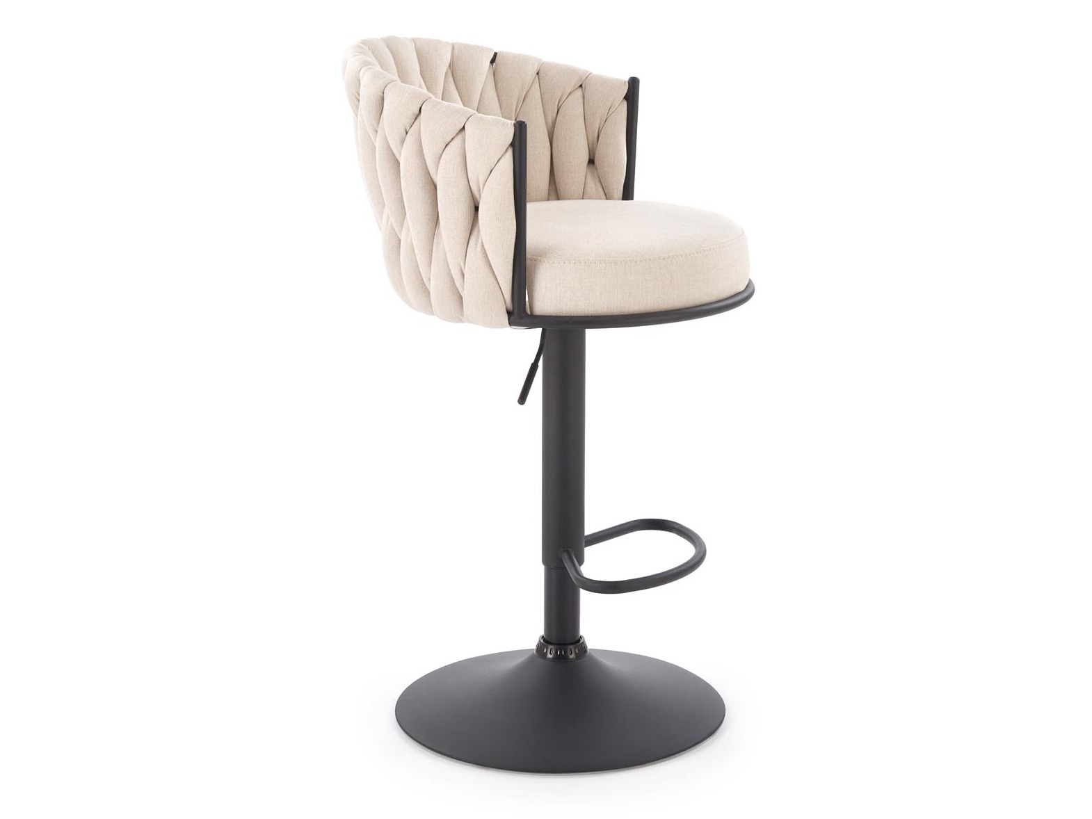 Chaise de bar Houston 2016 (Beige + Noir)