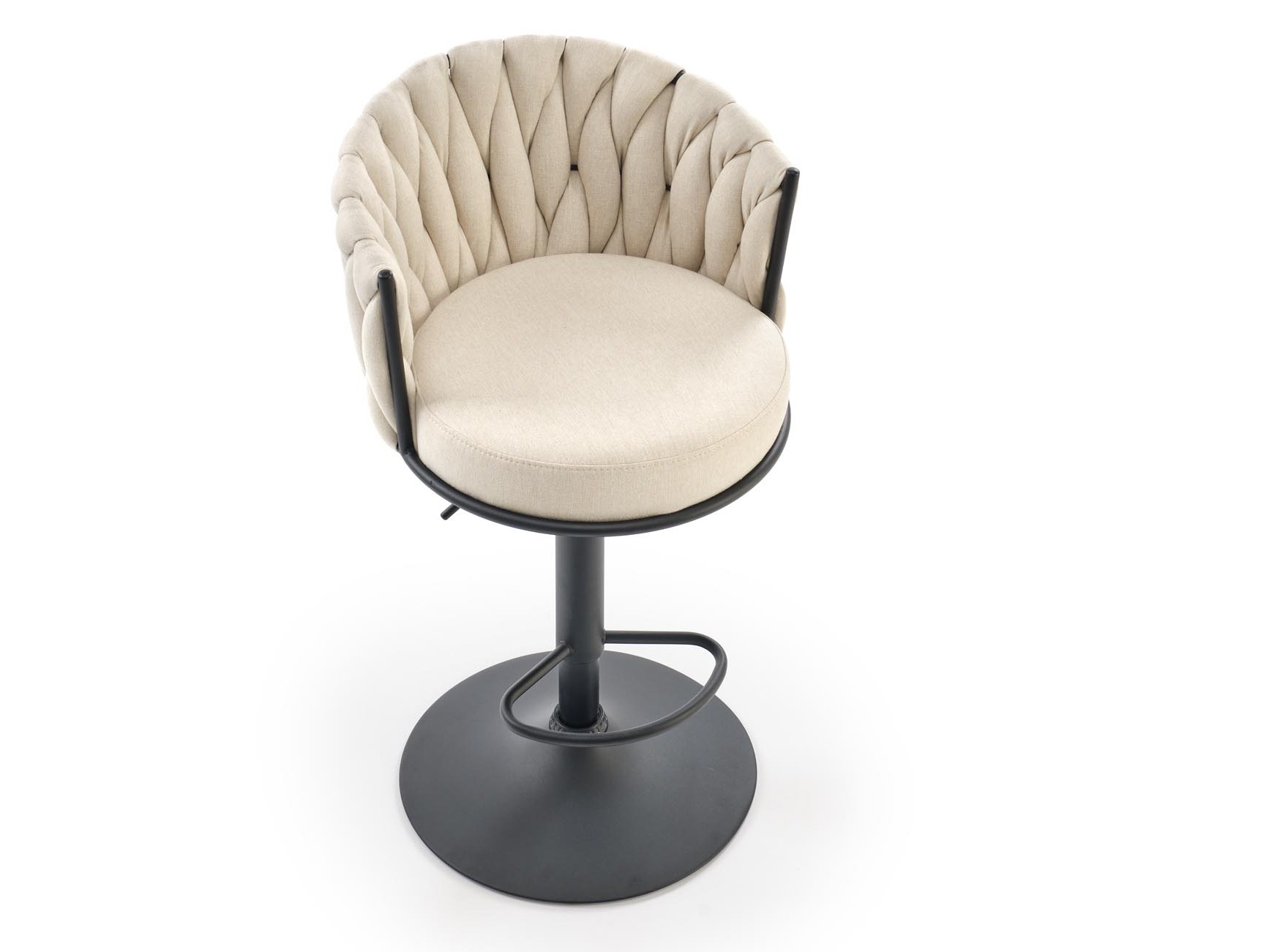 Chaise de bar Houston 2016 (Beige + Noir)