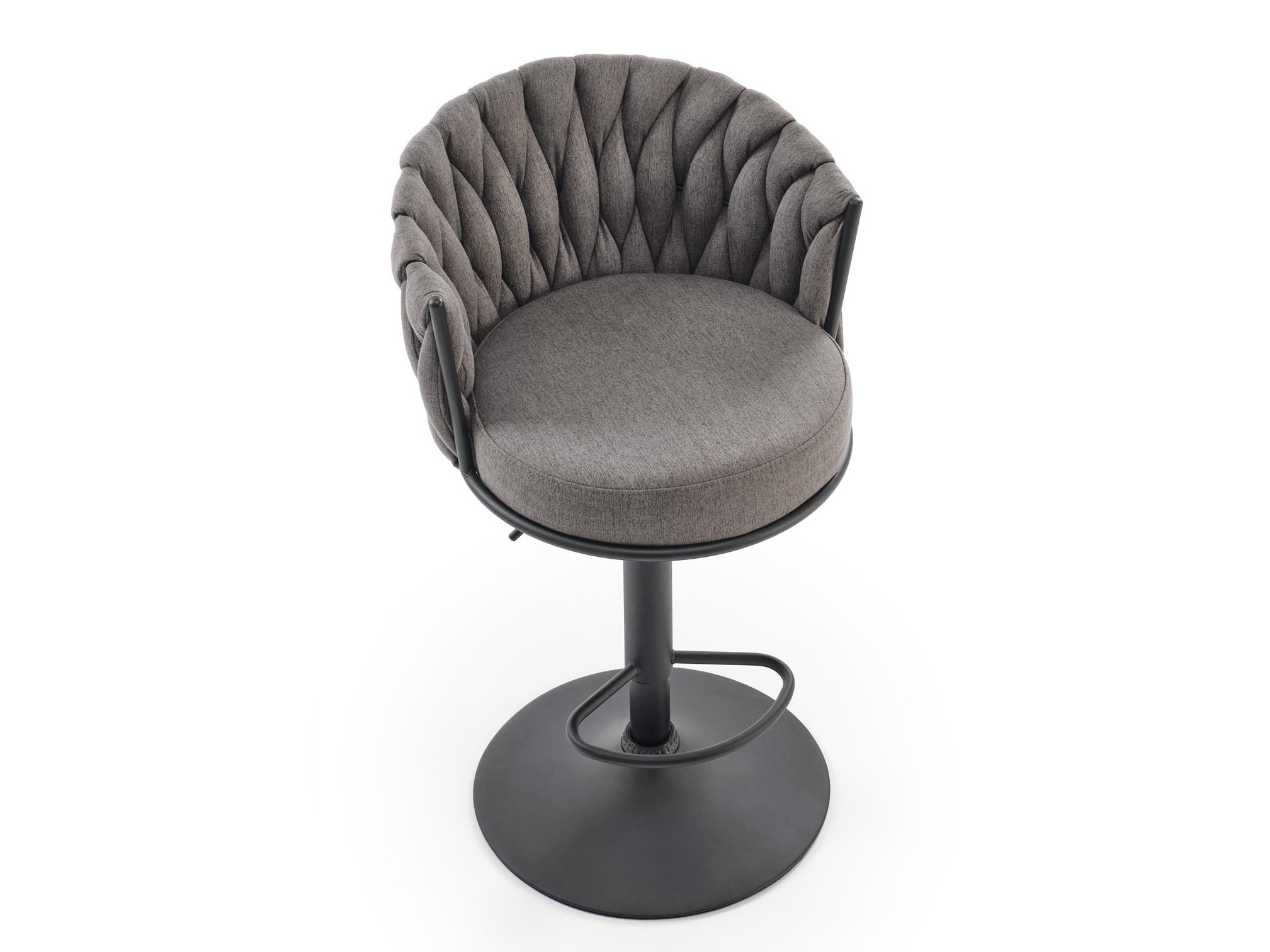 Chaise de bar Houston 2016 (Gris + Noir)
