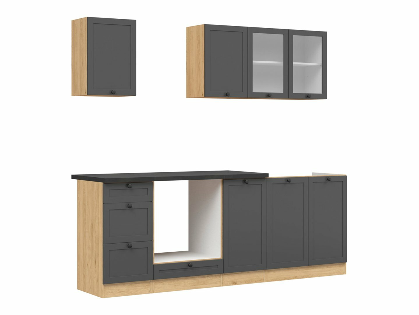 Cuisine complète modulaire Classic Grey Oak 117