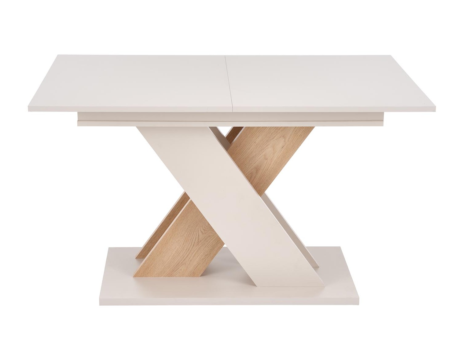 Table Houston 1724 (Chêne crème + Cachemire)