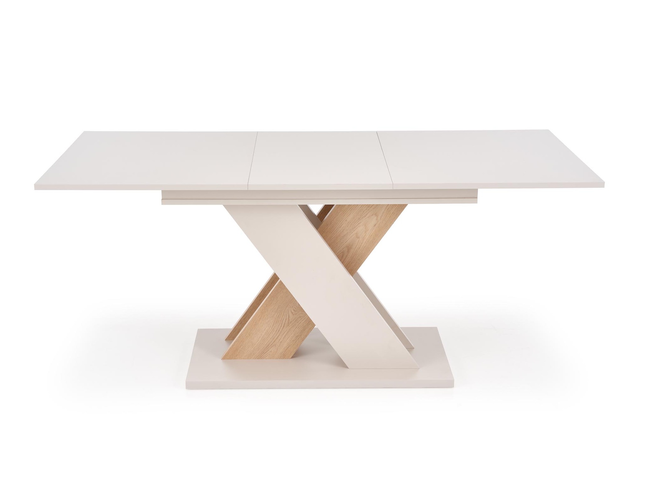 Table Houston 1724 (Chêne crème + Cachemire)