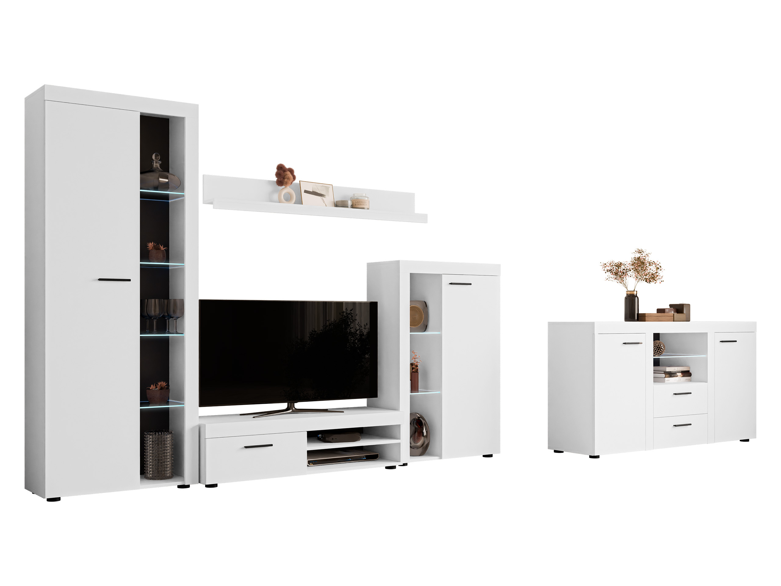 Ensemble de salon Tucson 106 (Blanc)