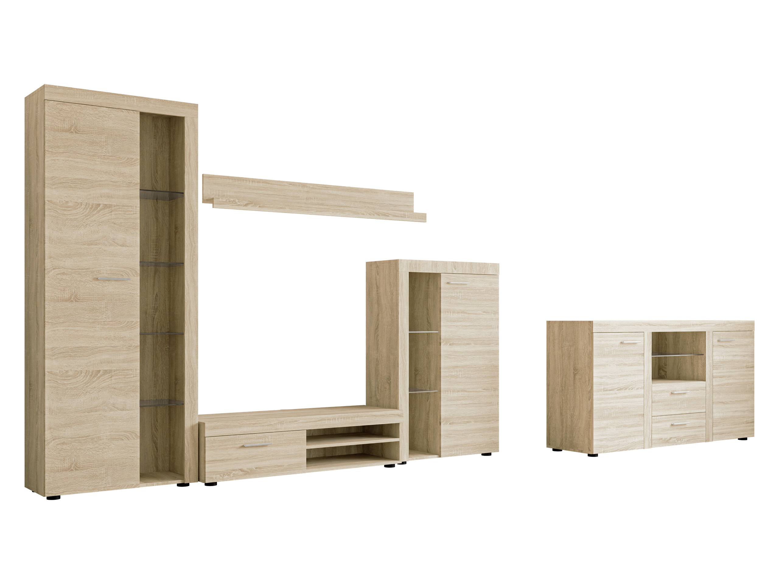 Ensemble de salon Tucson 106 (Sonoma chêne)