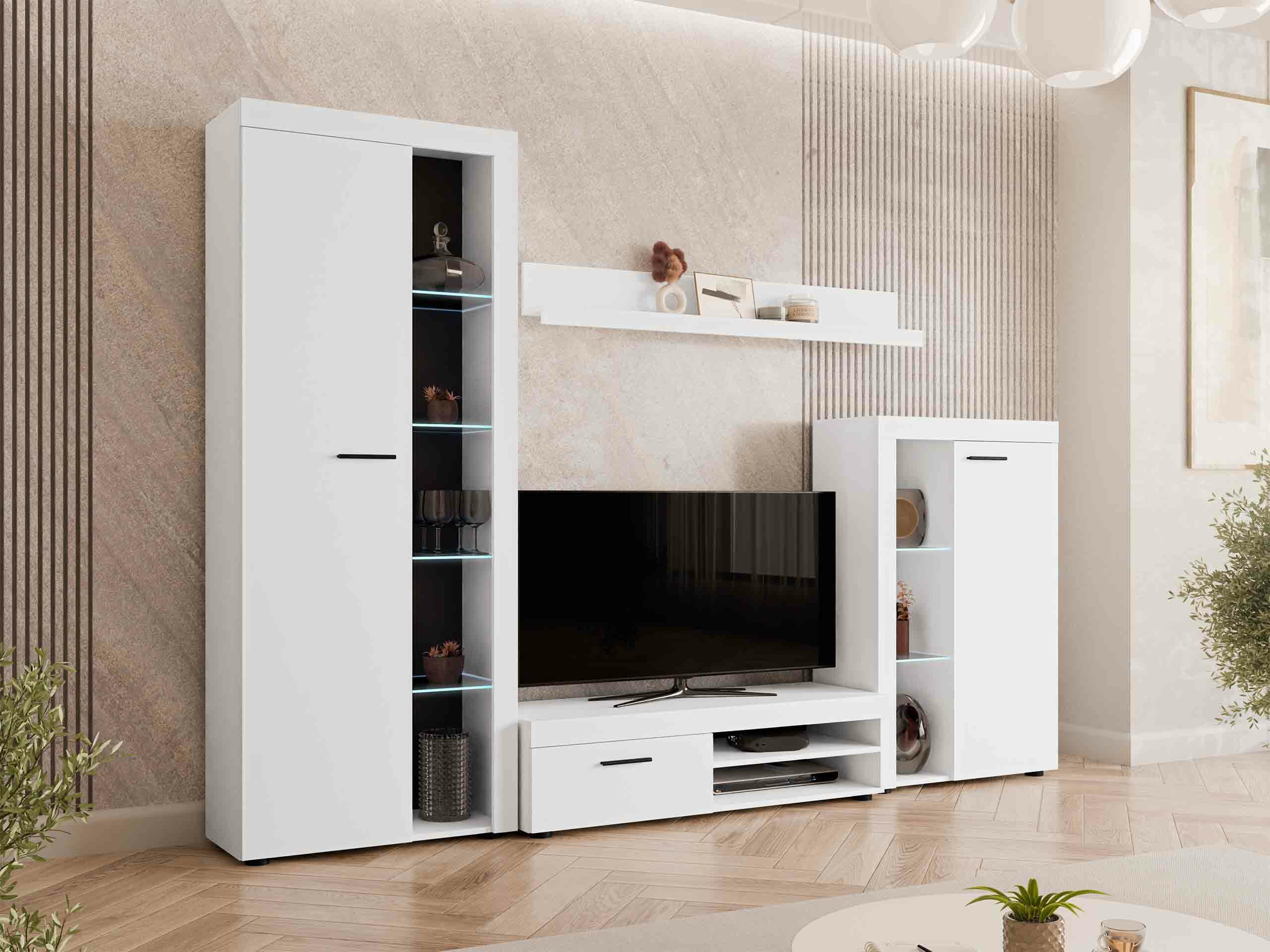 Ensemble de salon Univio (Blanc)