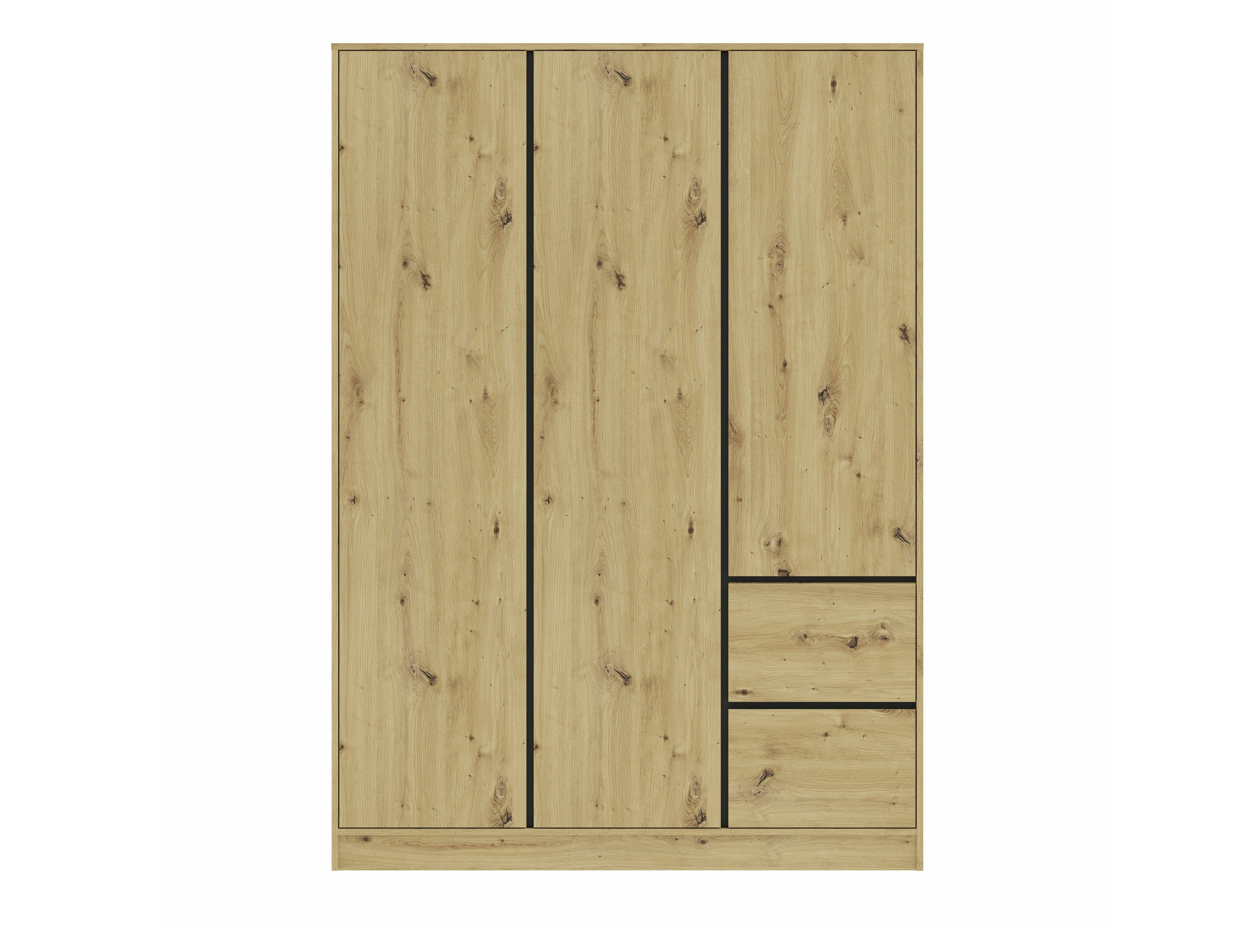 Armoire Mervese 103 (Chêne Artisan)