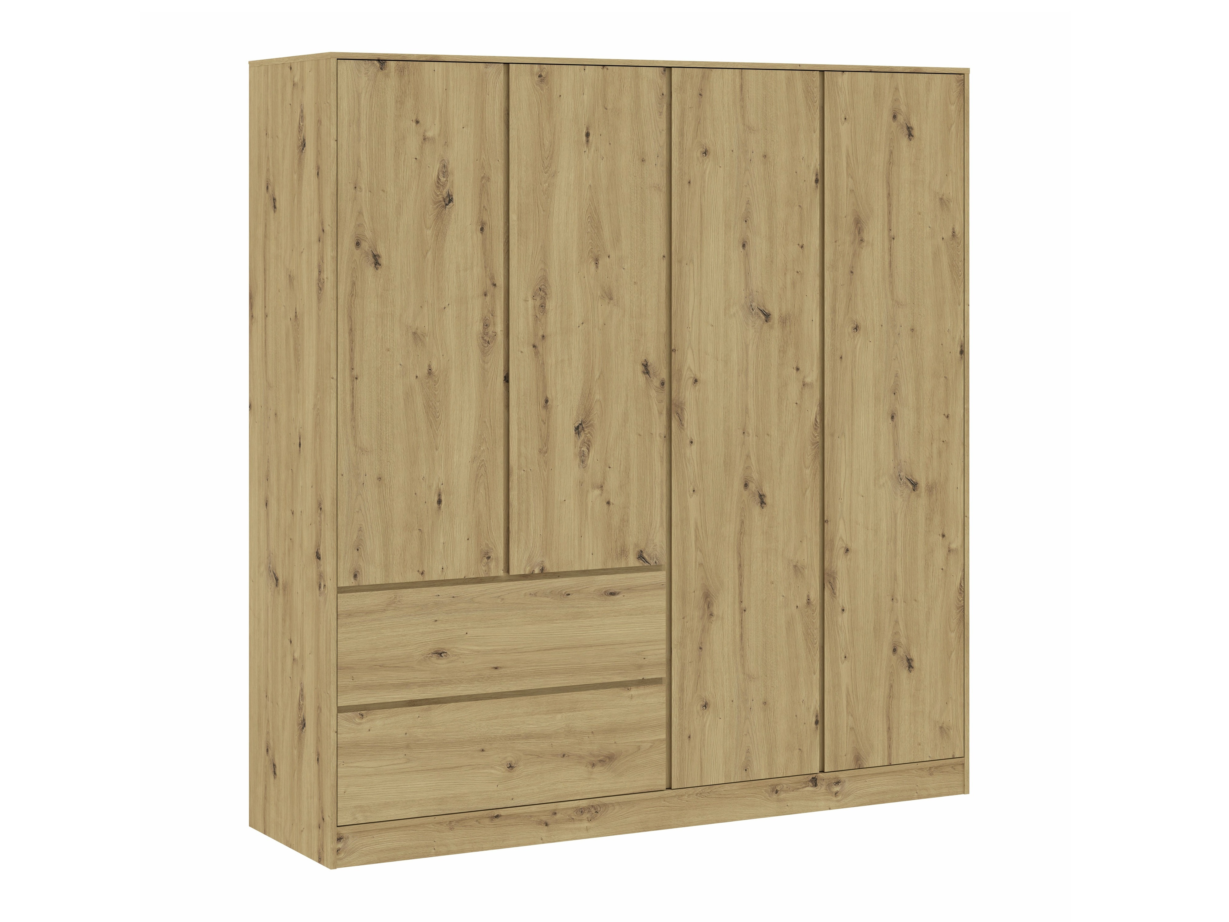 Armoire Mervese 104 (Chêne Artisan)