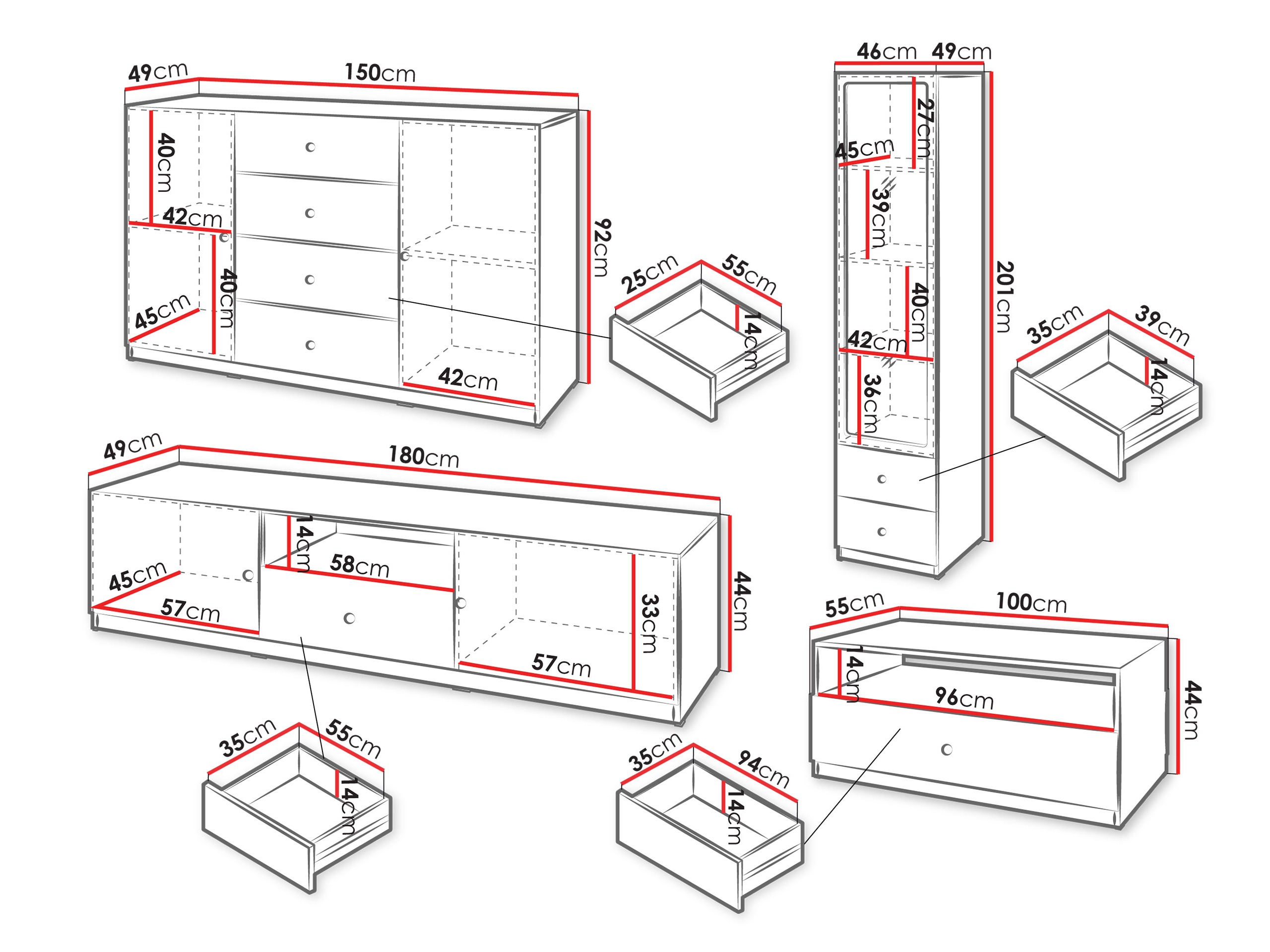 Ensemble de salon Comfivo Lenitas