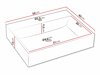 Ensemble de salle de bain Ophruvi 102 (Brun clair)