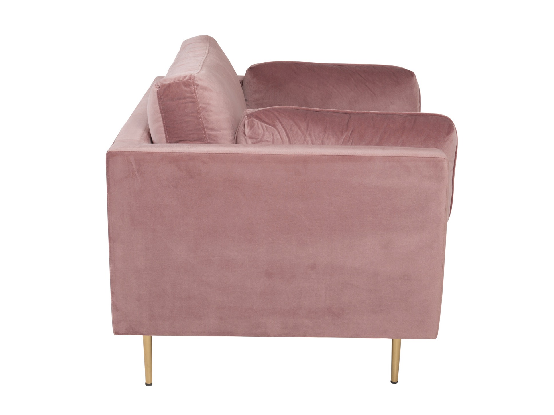 Fauteuil Dallas 100 (Rose Dusty + Marron)
