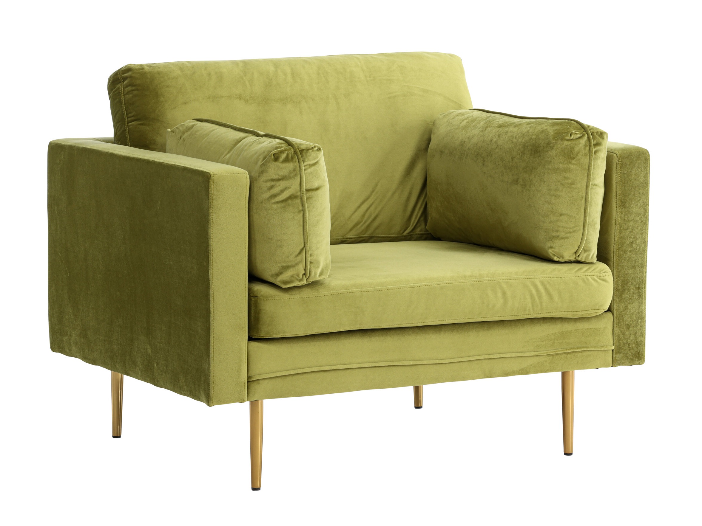 Fauteuil Dallas 100 (Vert + Marron)