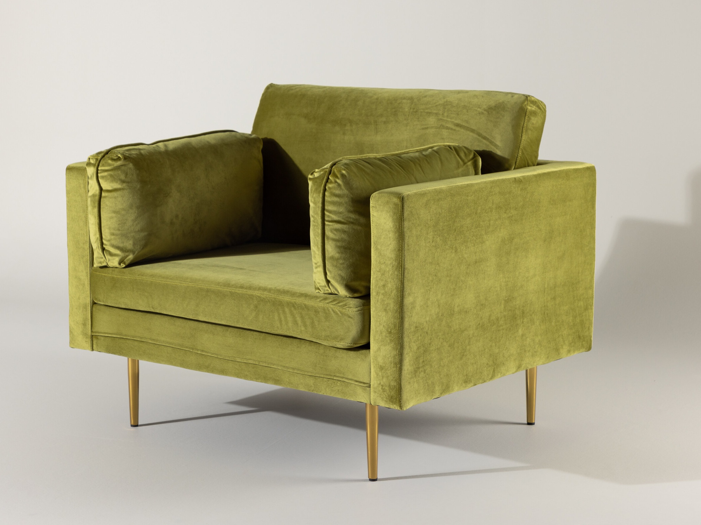 Fauteuil Dallas 100 (Vert + Marron)