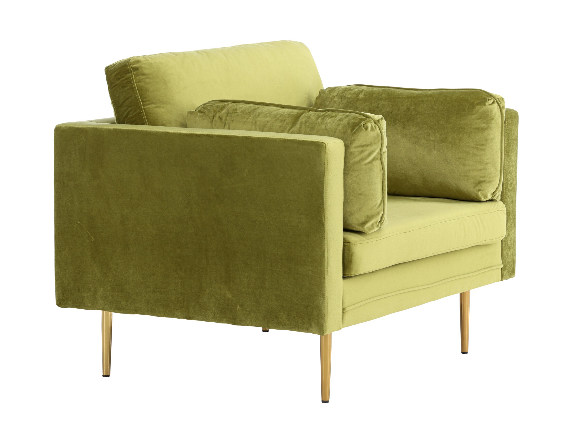 Fauteuil Dallas 100 (Vert + Marron)