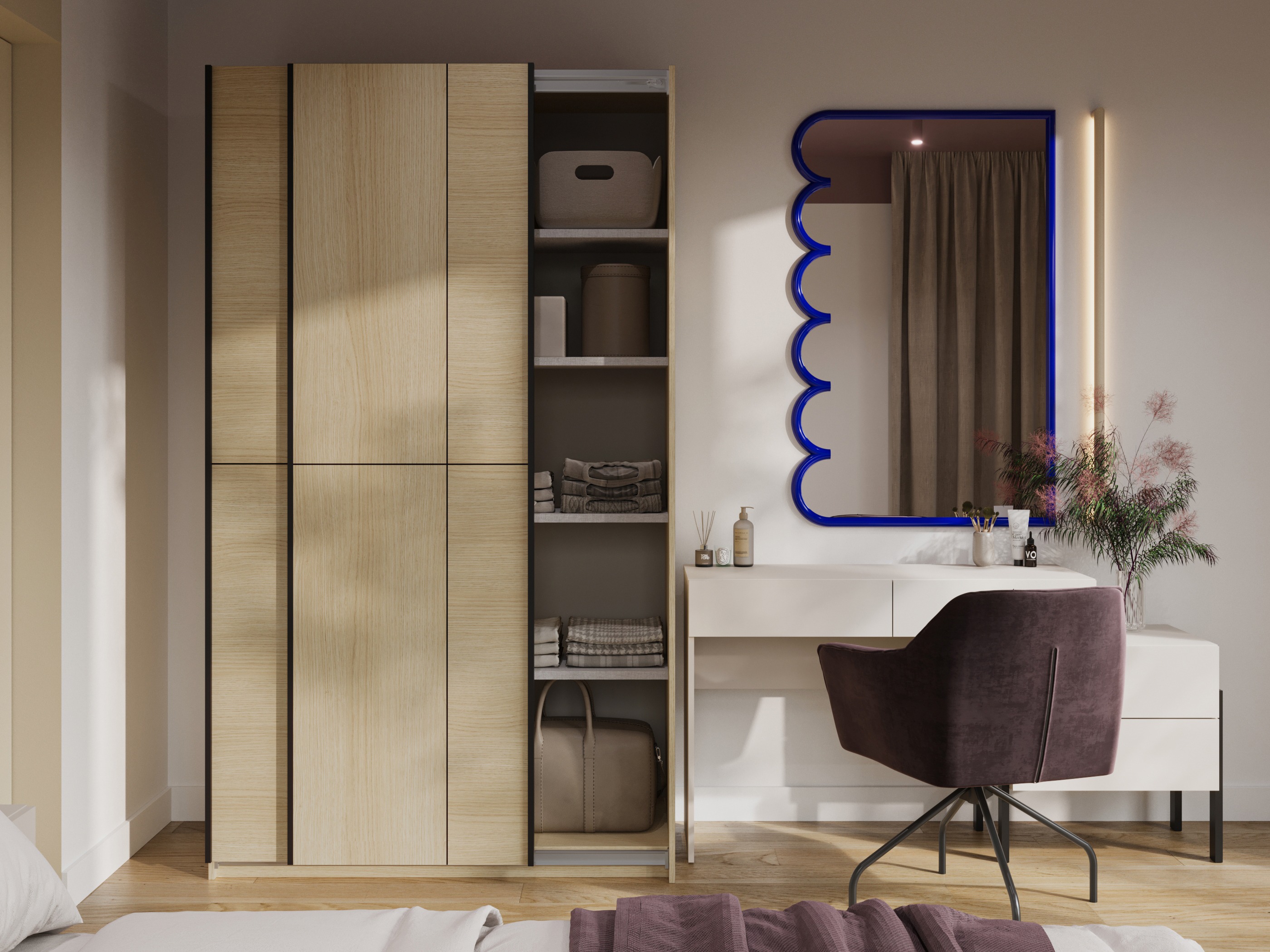 Armoire Austin 369 (Chêne)