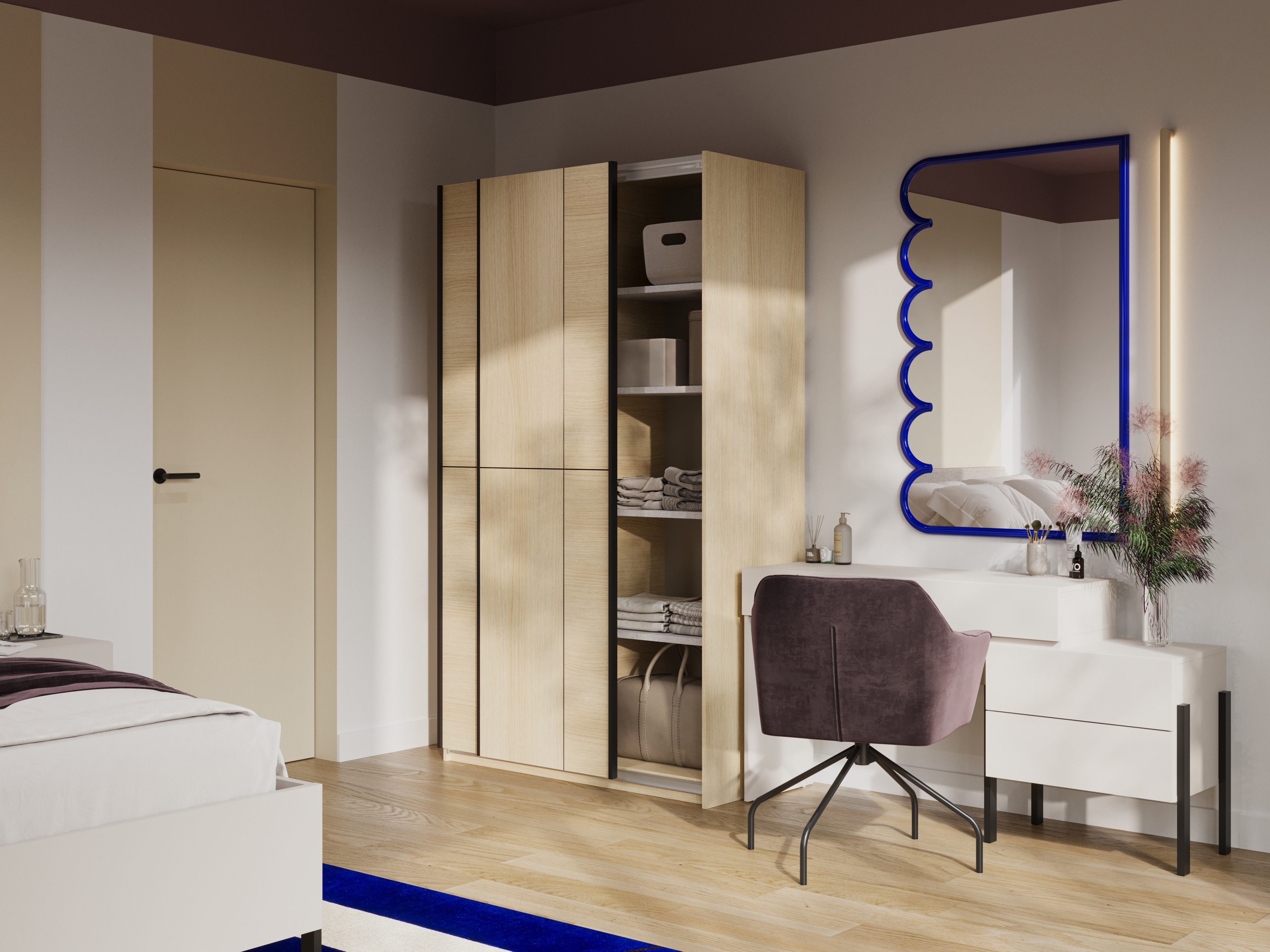 Armoire Austin 369 (Chêne)