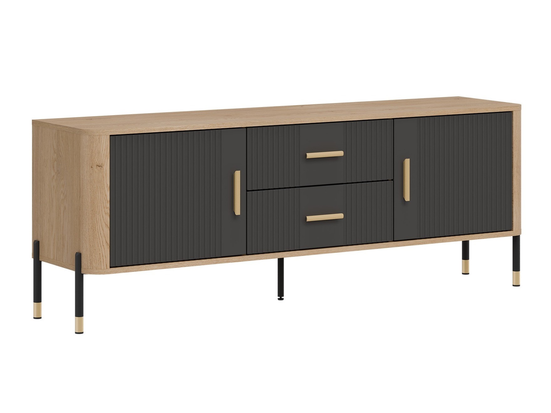 Meuble TV Flosora 103 (Anthracite)