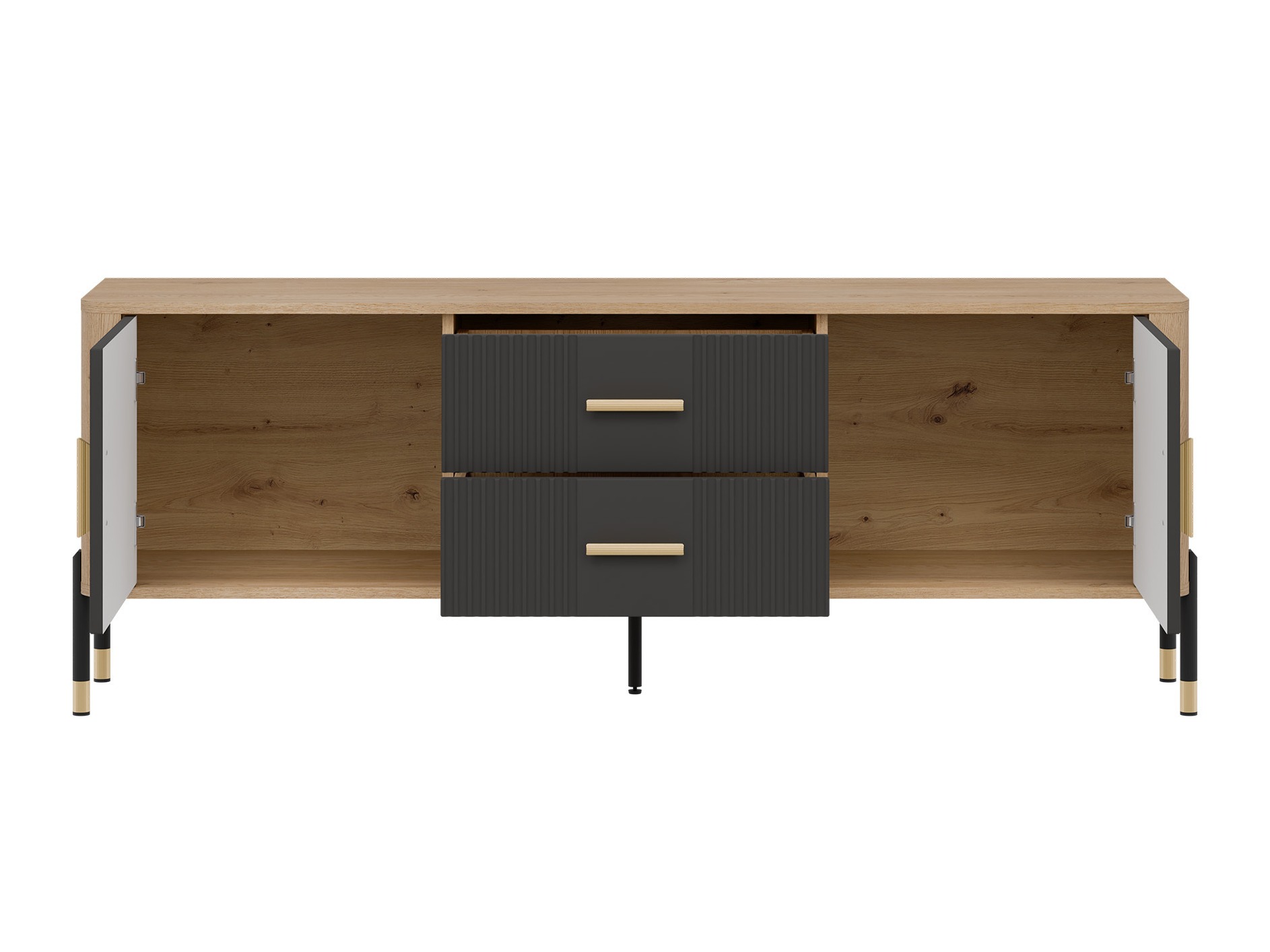 Meuble TV Flosora 103 (Anthracite)
