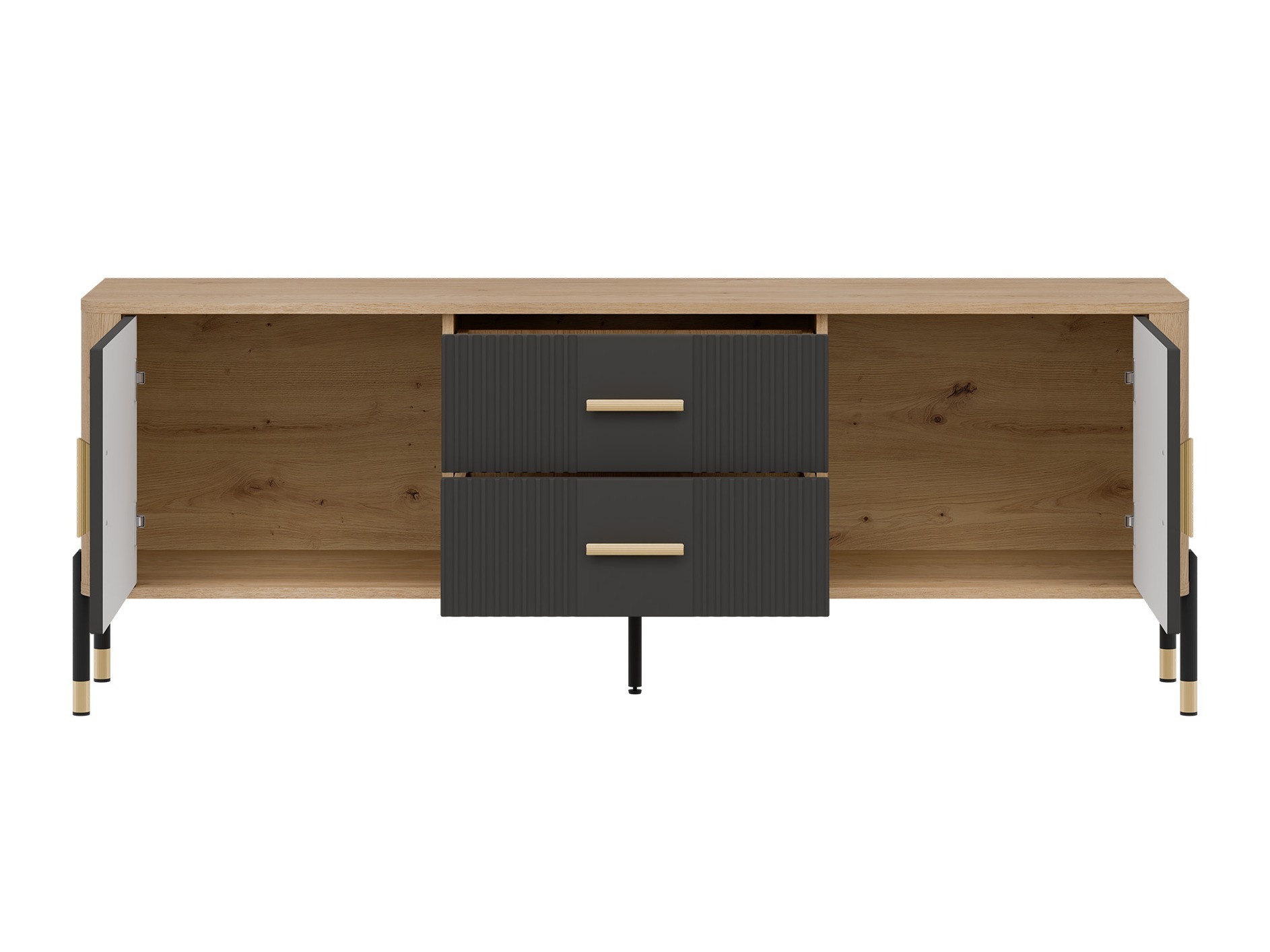 Meuble TV Flosora 103 (Anthracite)