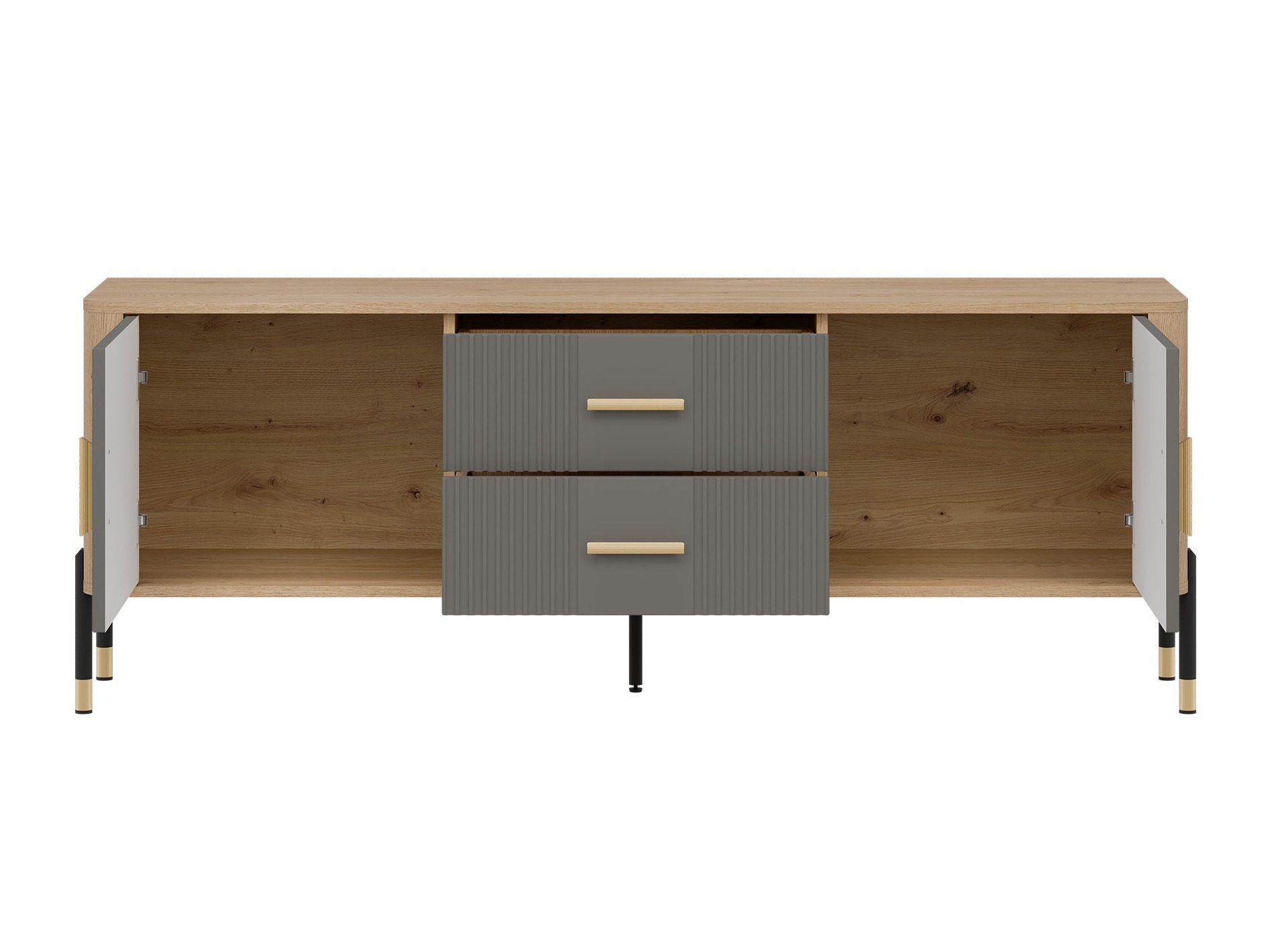 Meuble TV Flosora 103 (Gris)