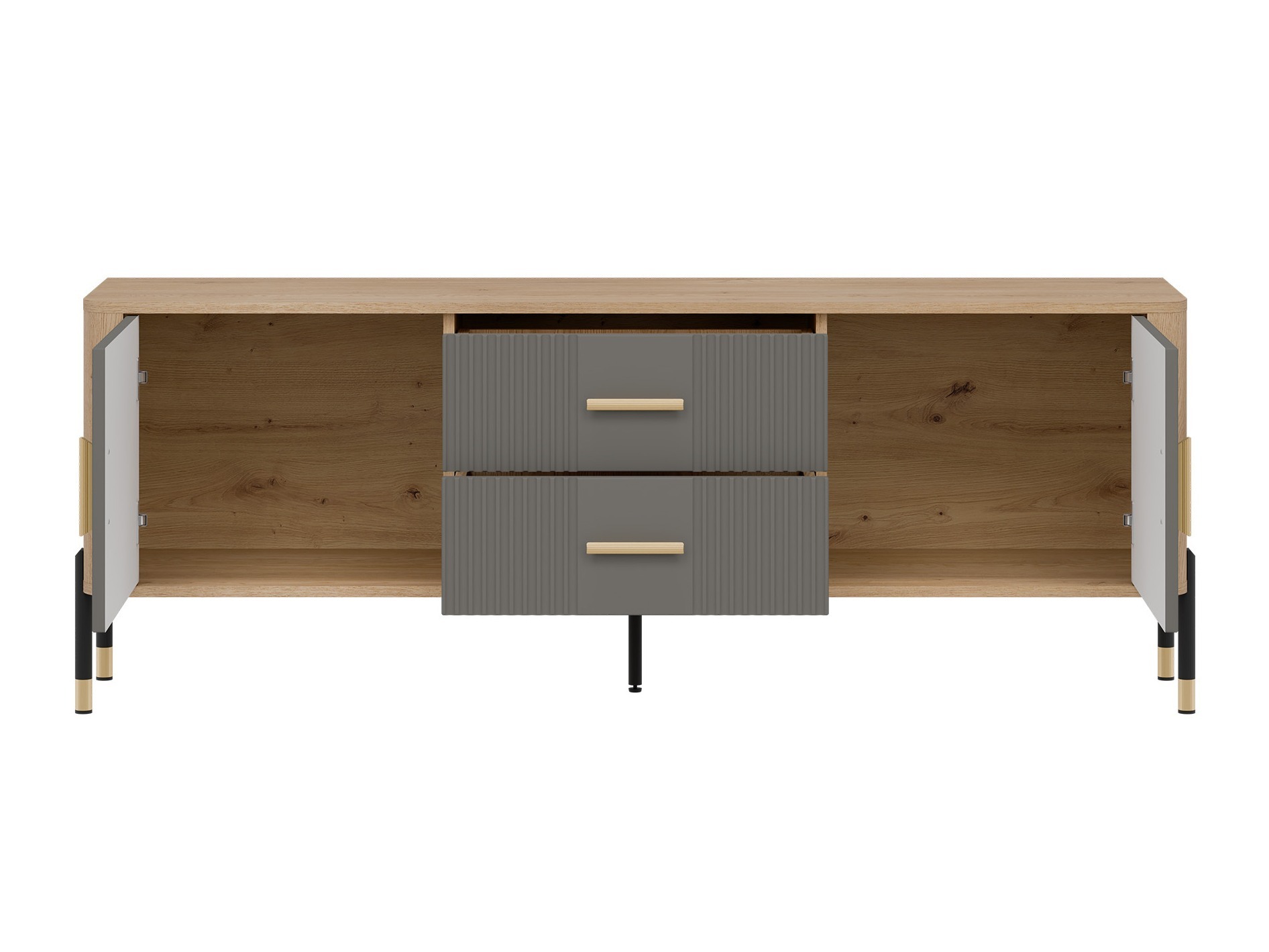 Meuble TV Flosora 103 (Gris)