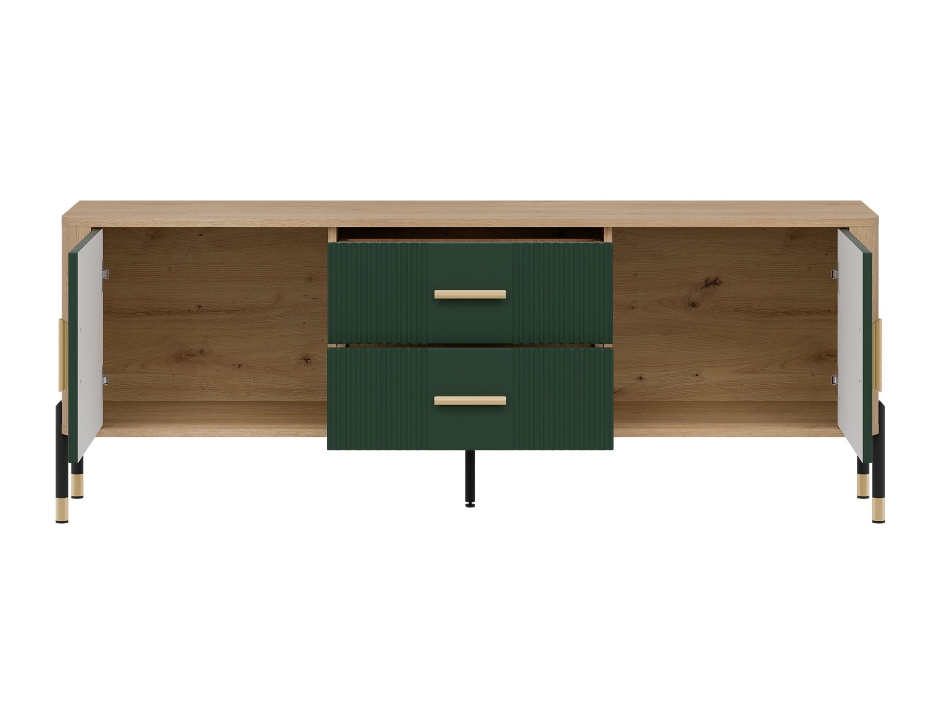 Meuble TV Flosora 103 (Vert)
