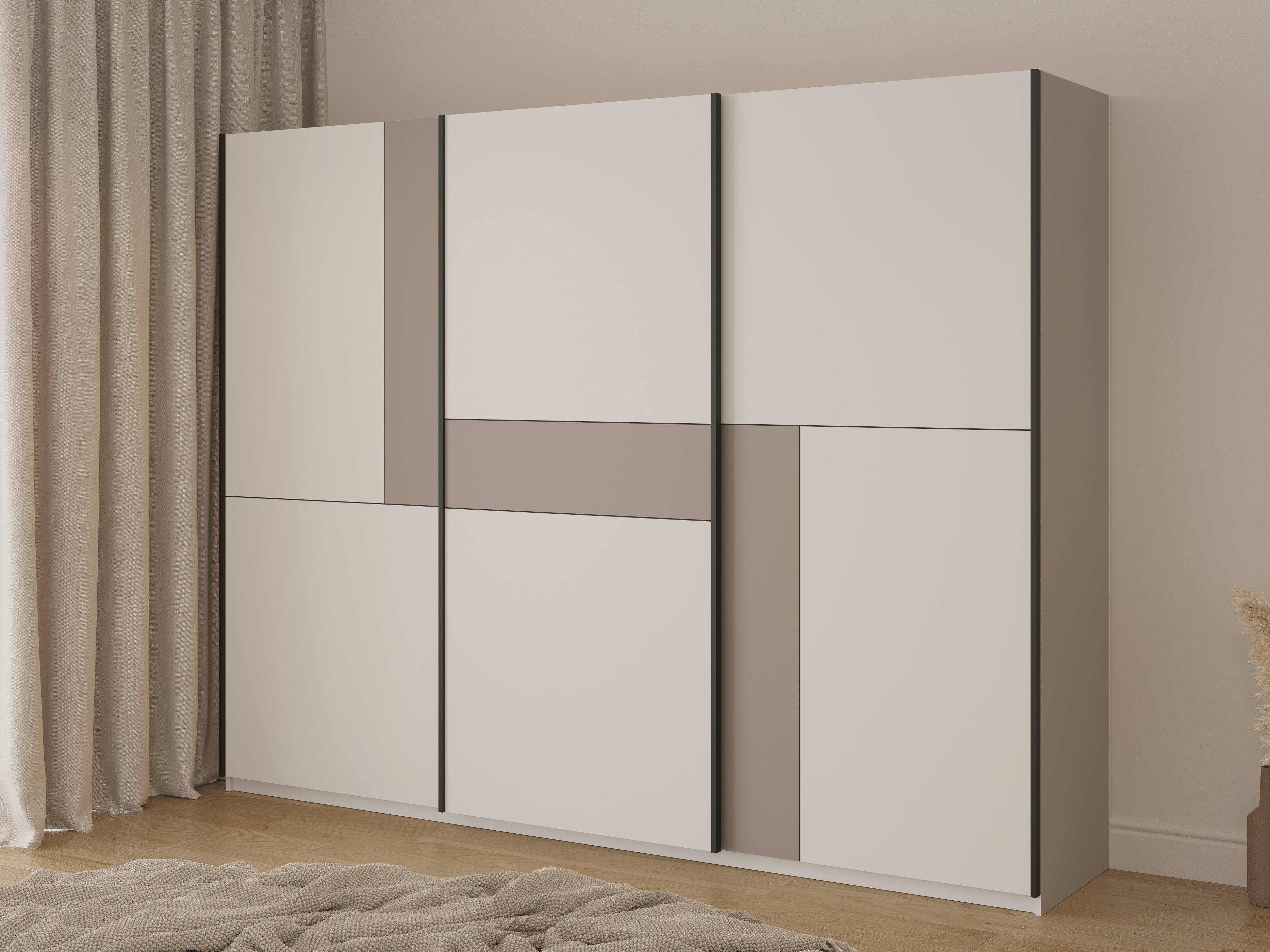 Armoire Austin 370 (Cachemire + Congo)
