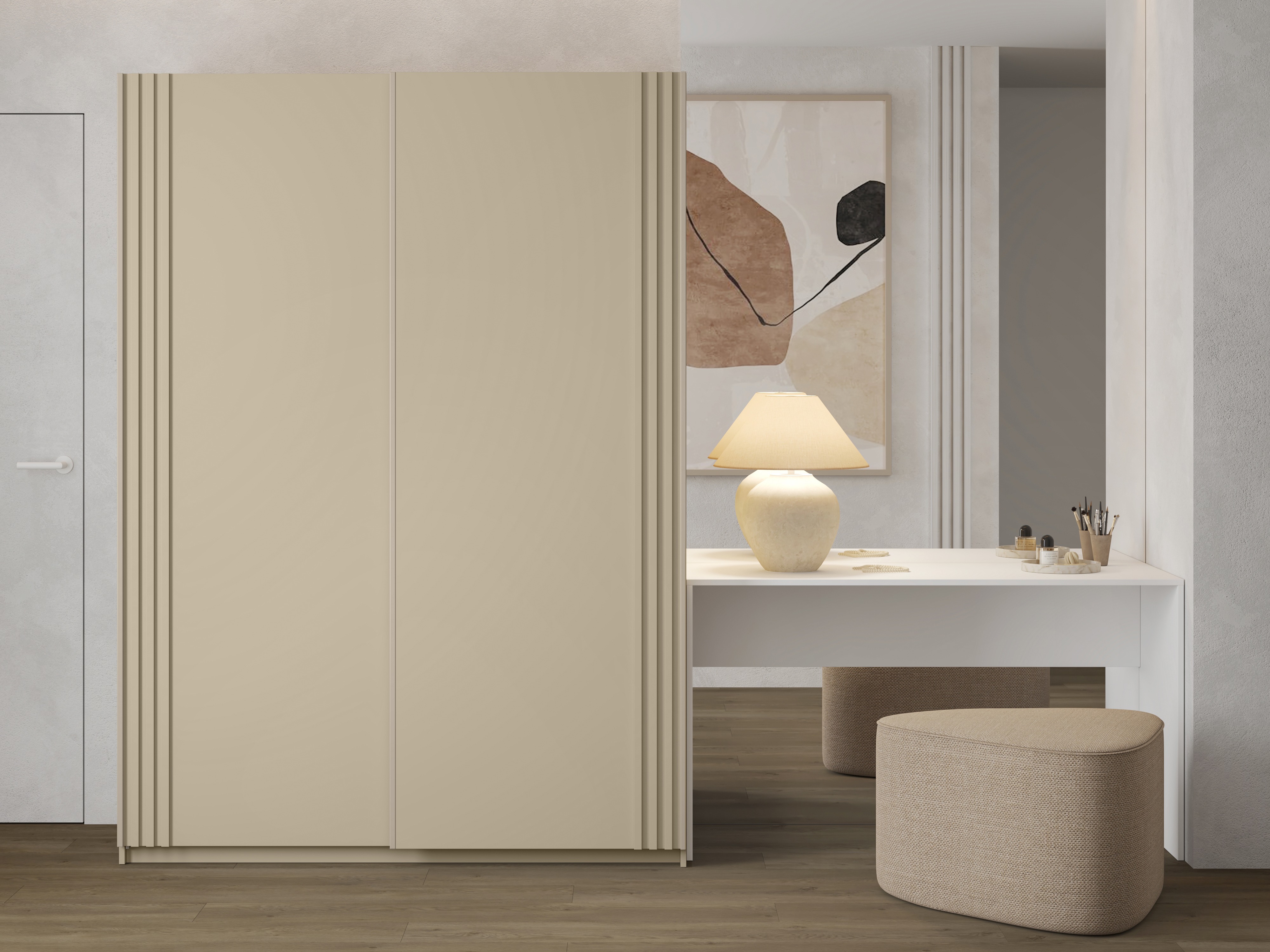 Armoire Austin 371 (Beige)