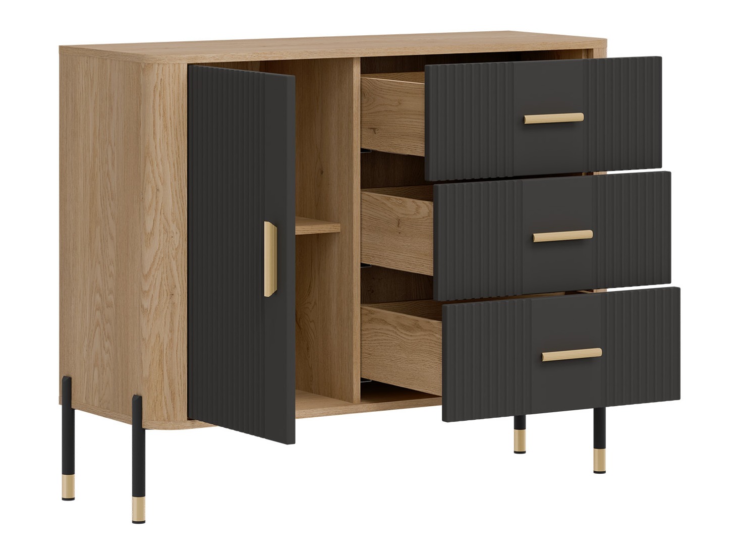 Commode Flosora 107 (Anthracite)