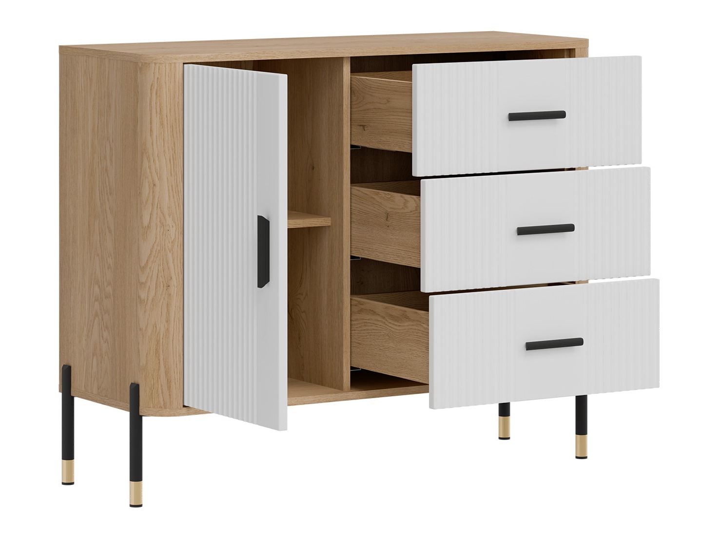 Commode Flosora 107 (Blanc)