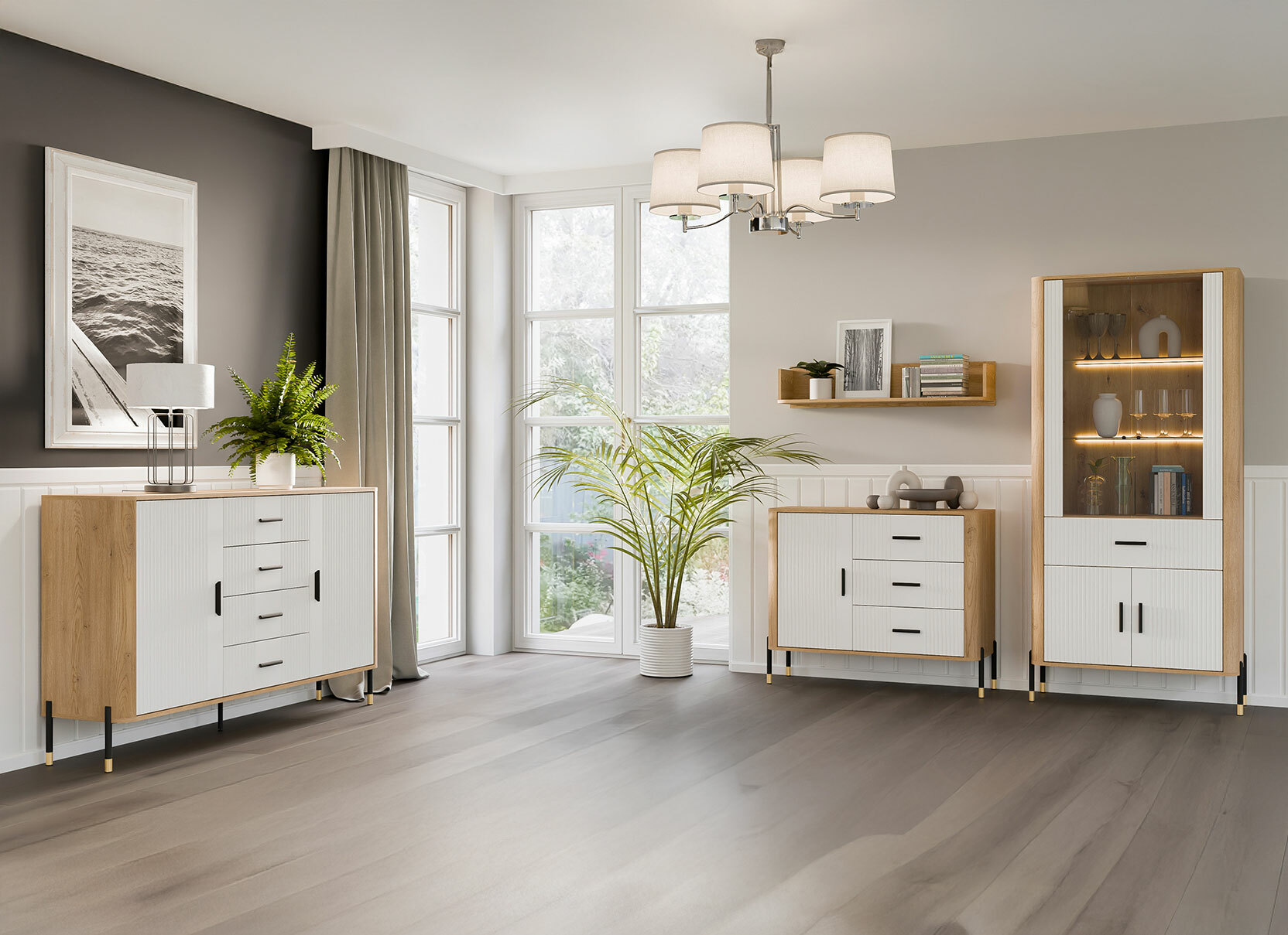 Commode Flosora 107 (Blanc)
