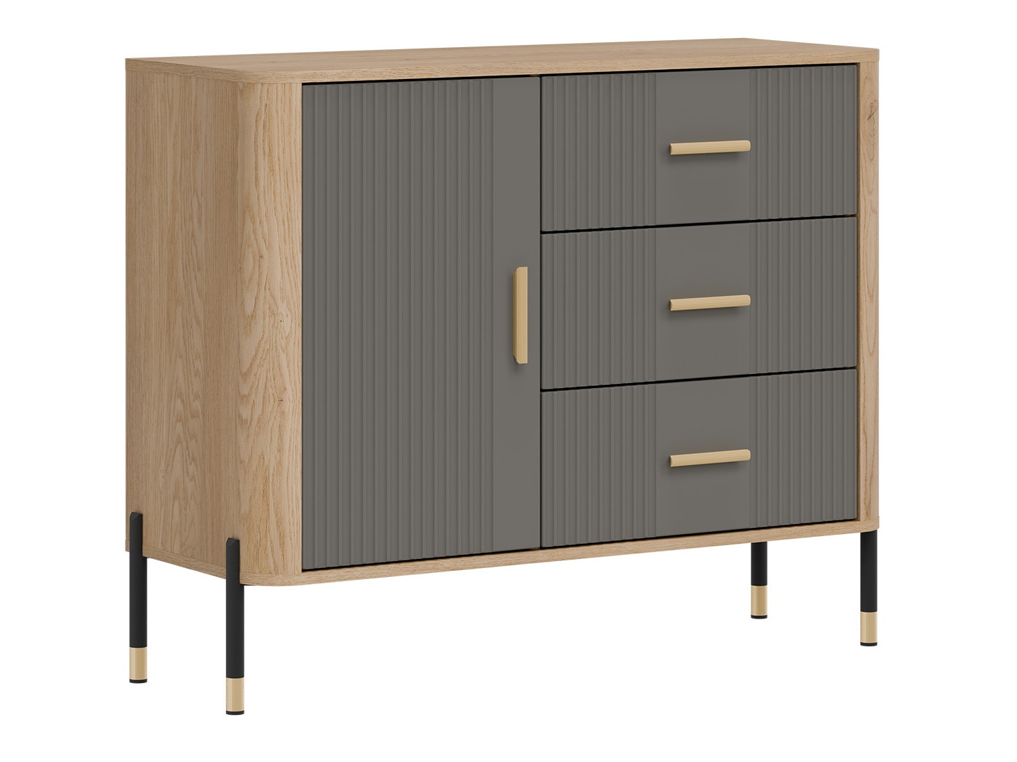 Commode Flosora 107 (Gris)