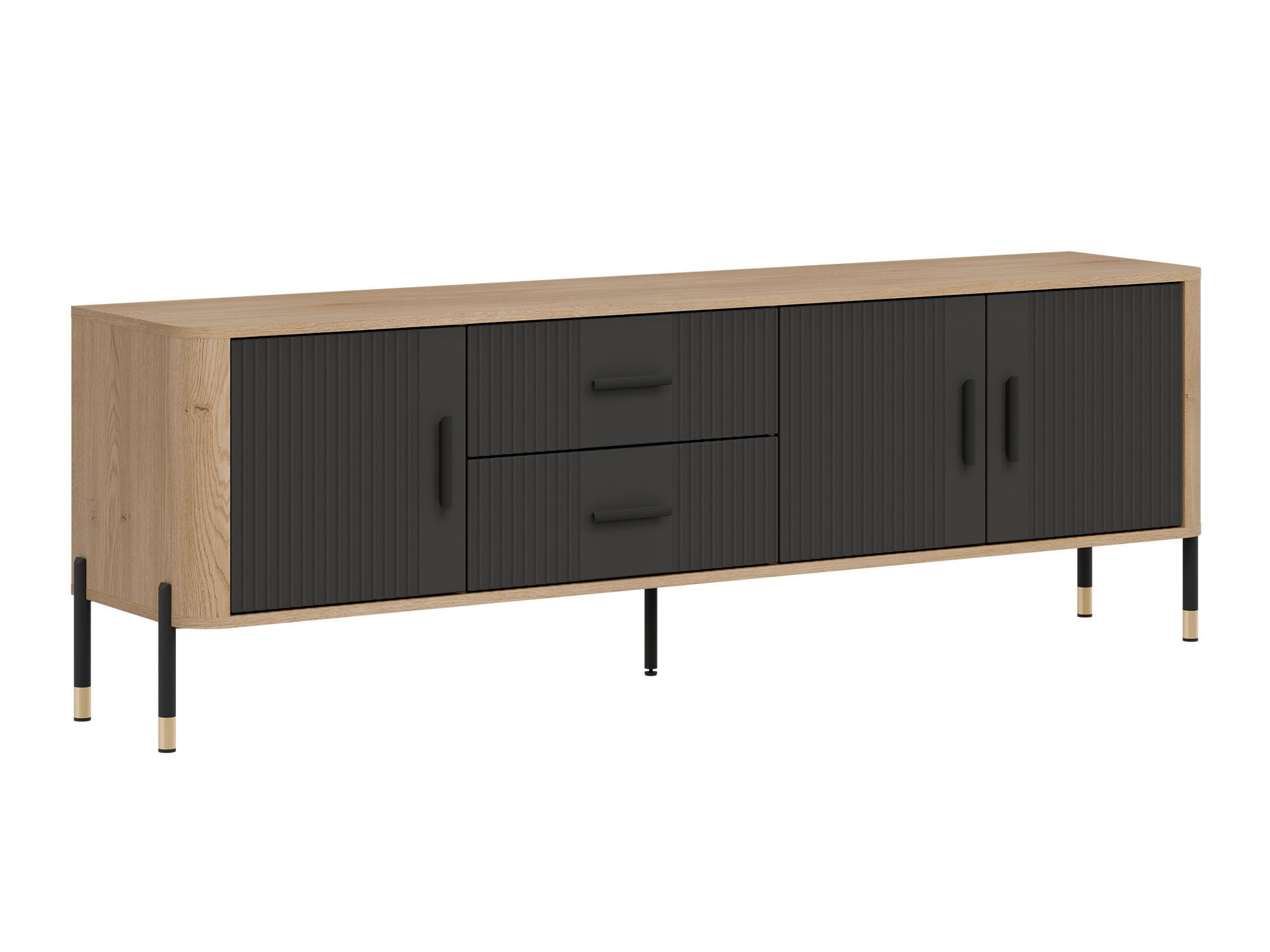 Meuble TV Flosora 105 (Anthracite)