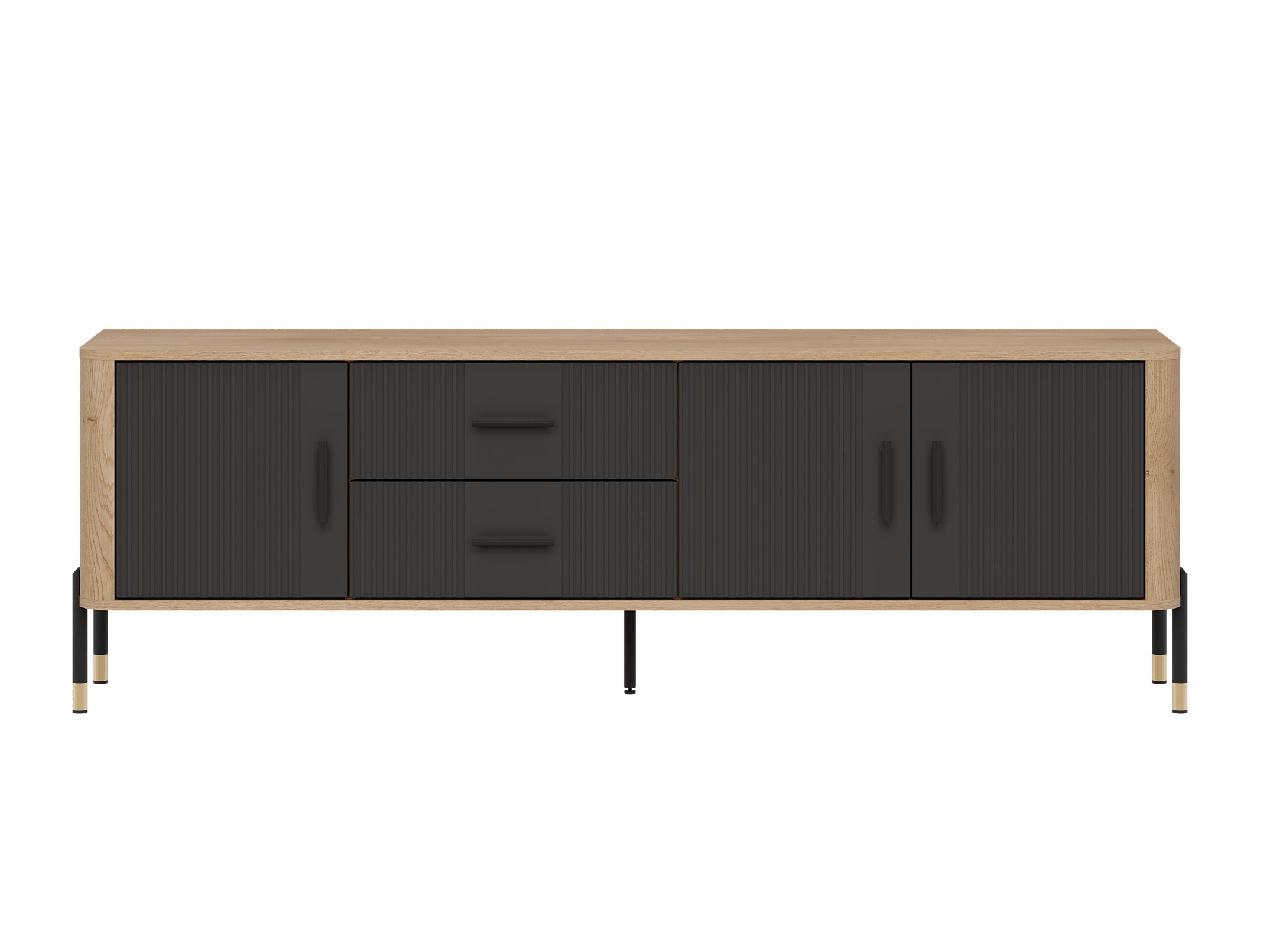 Meuble TV Flosora 105 (Anthracite)