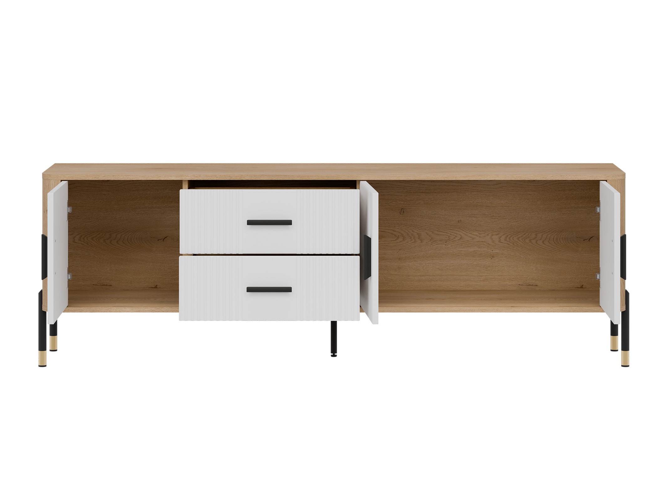 Meuble TV Flosora 105 (Blanc)