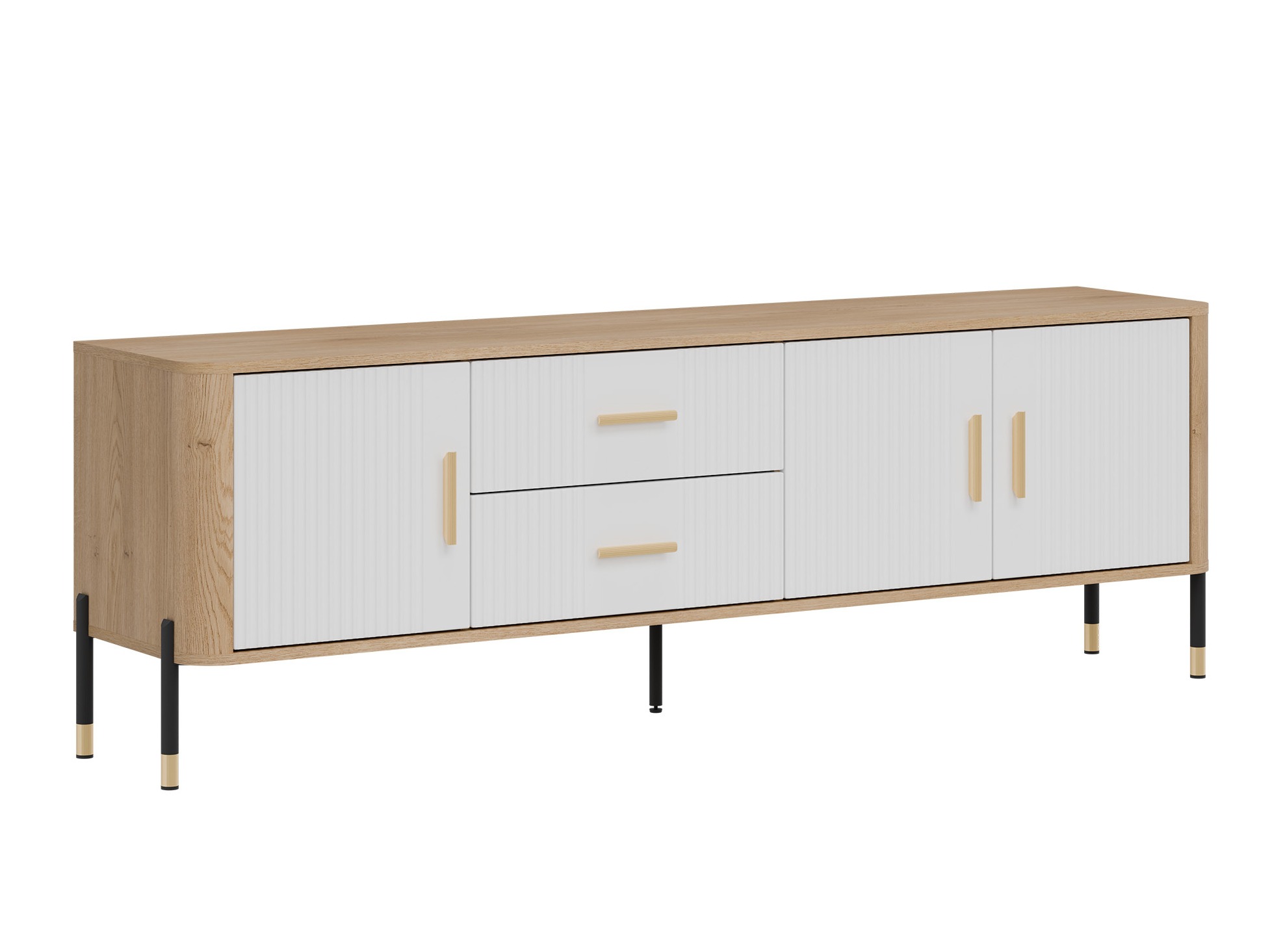 Meuble TV Flosora 105 (Blanc)