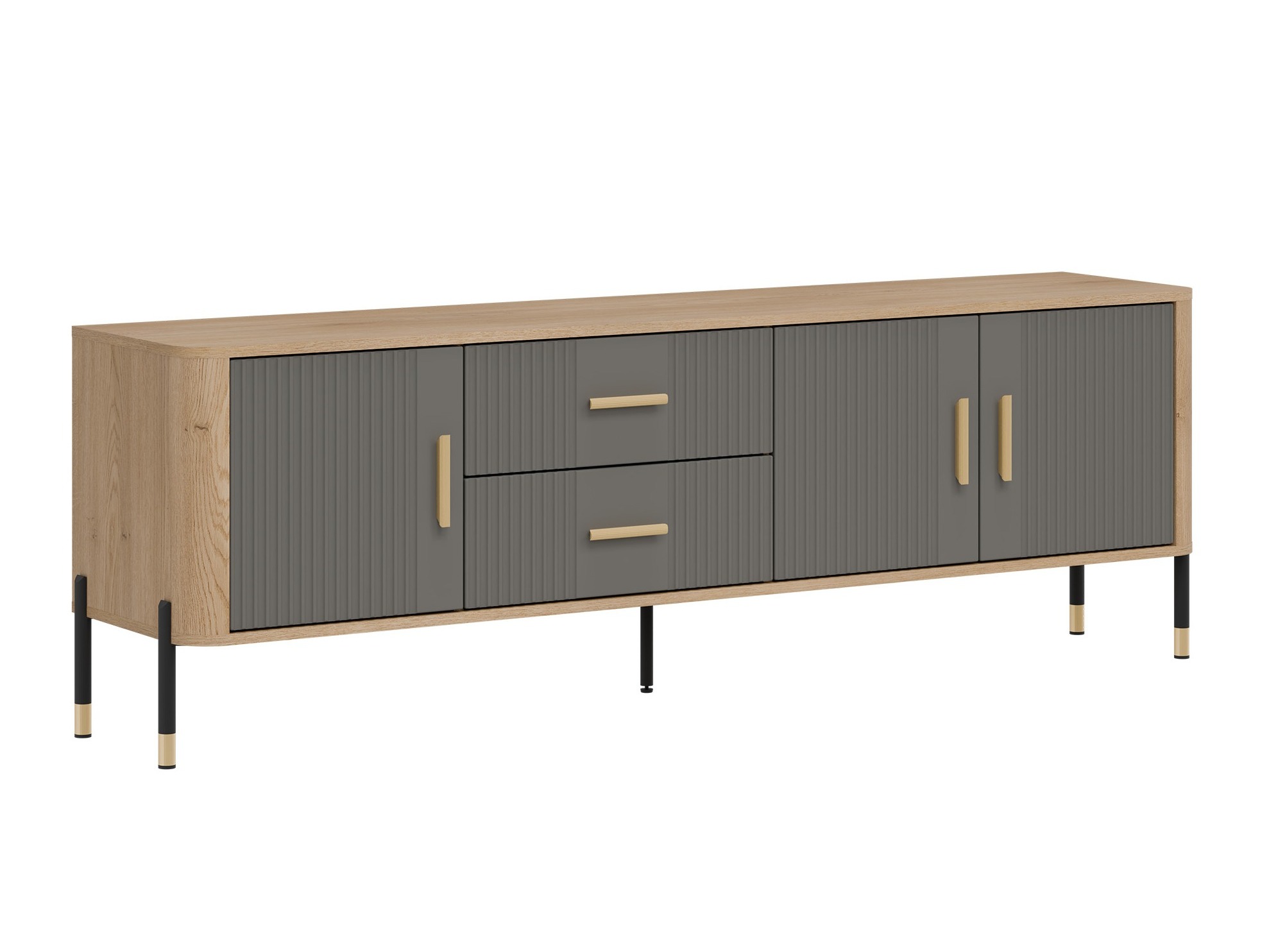 Meuble TV Flosora 105 (Gris)