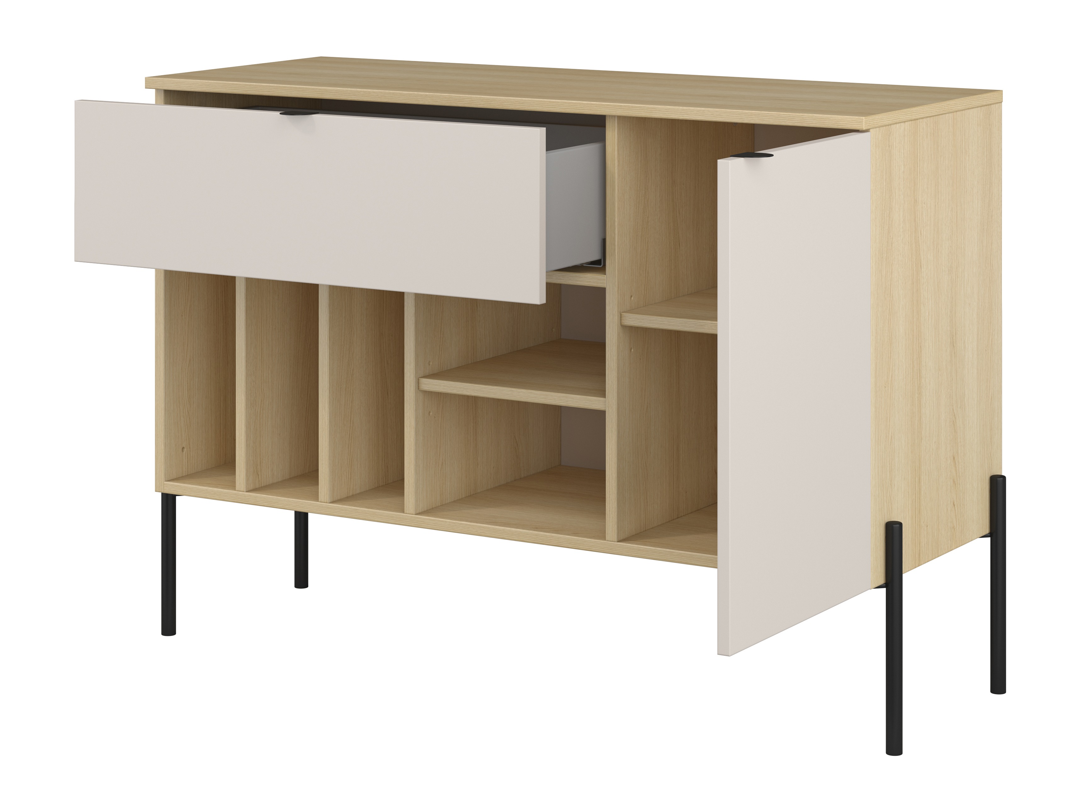 Commode Levtenu 112 (Chêne + Cachemire)