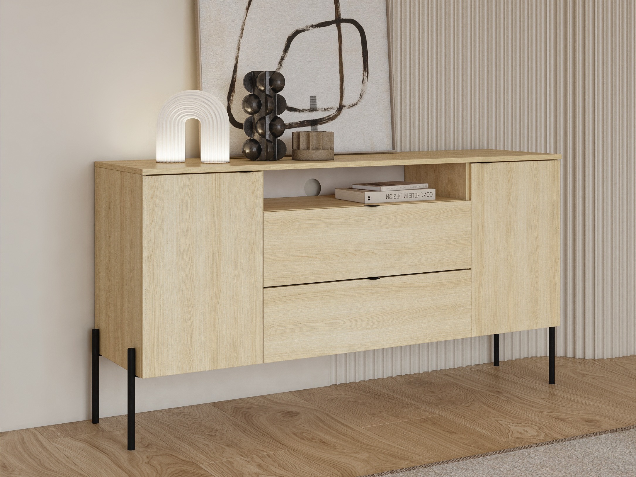 Commode Levtenu 114 (Chêne)