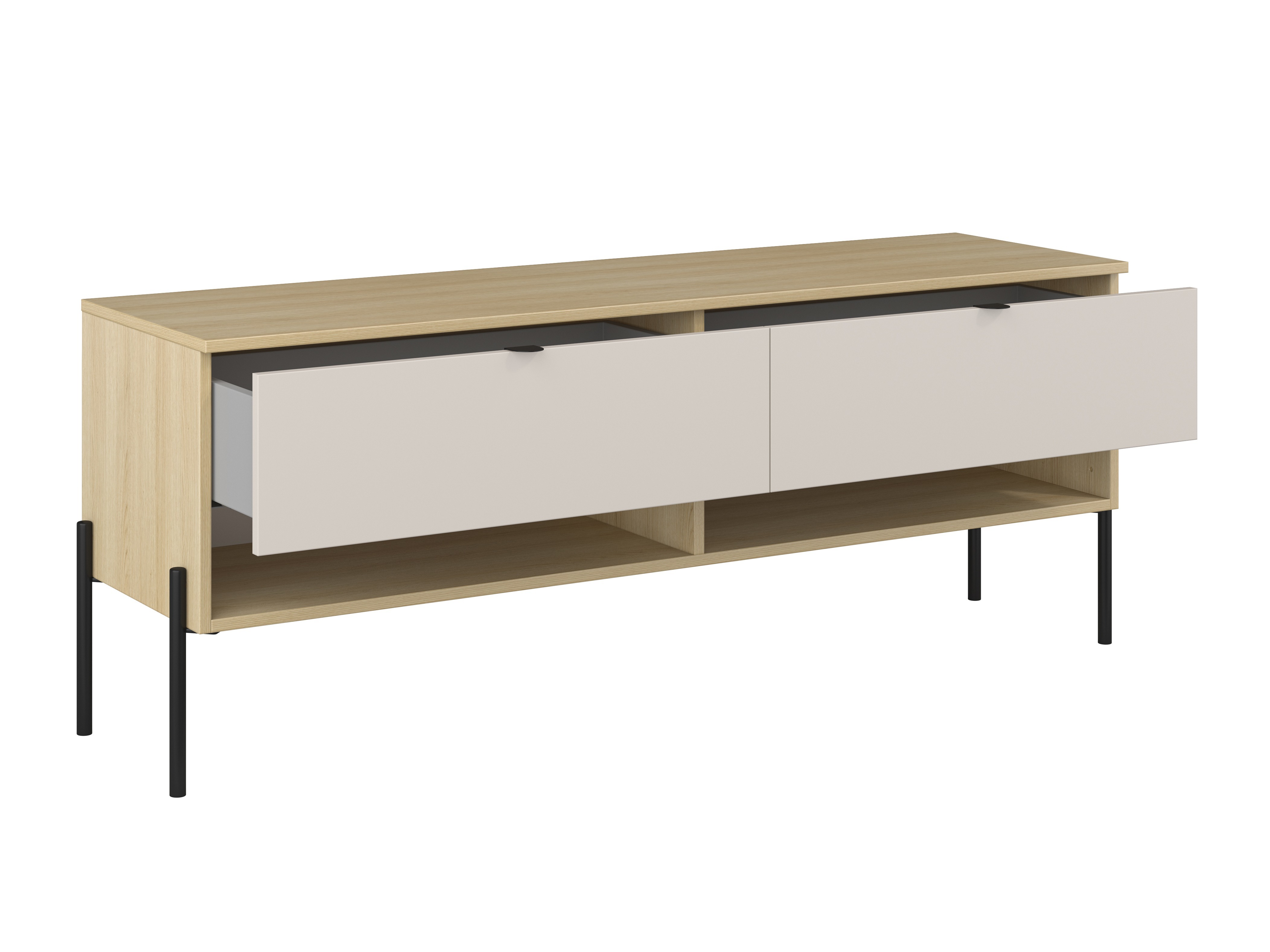 Meuble TV Levtenu 108 (Chêne + Cachemire)