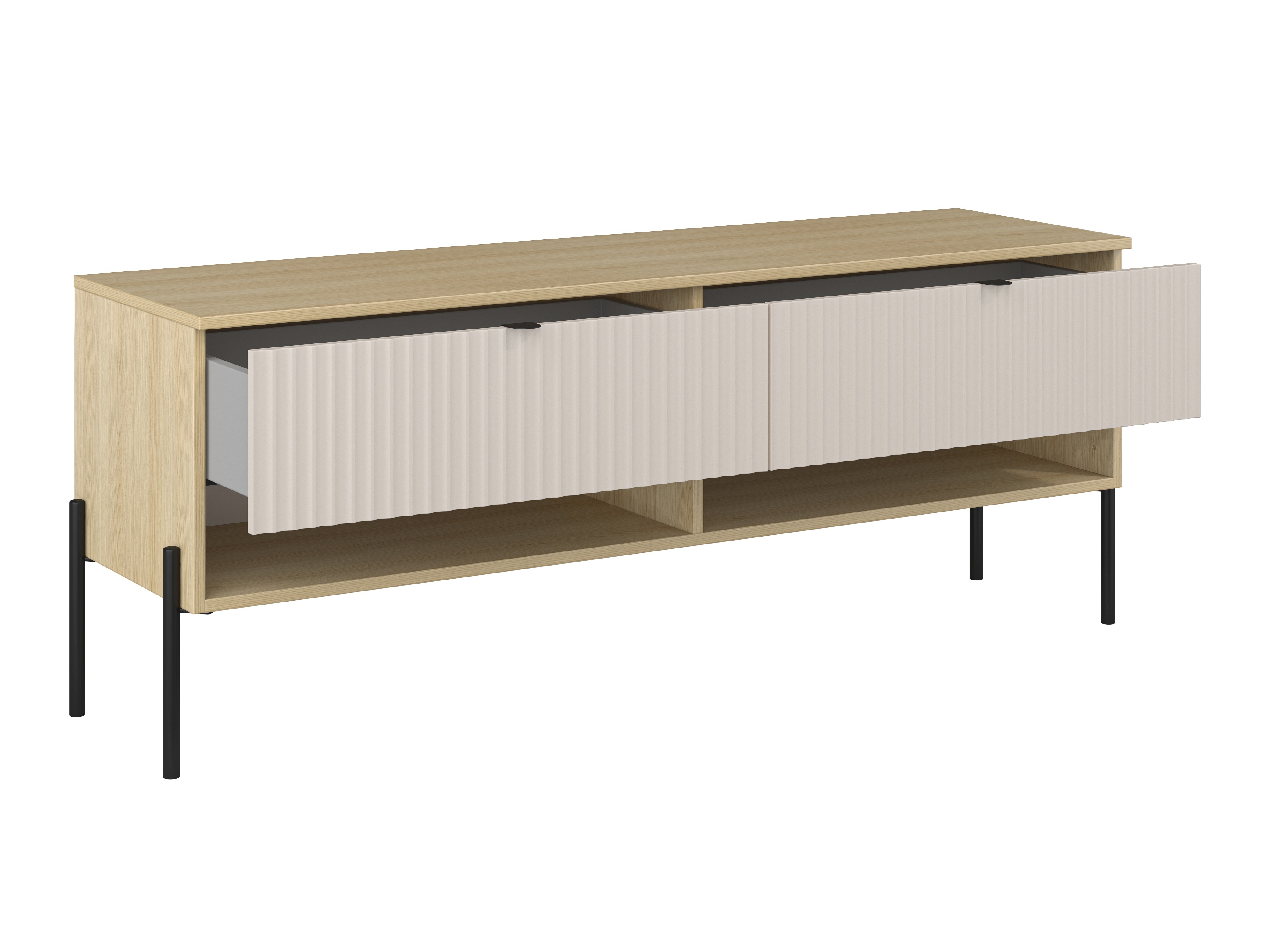 Meuble TV Levtenu 109 (Chêne + Cachemire)