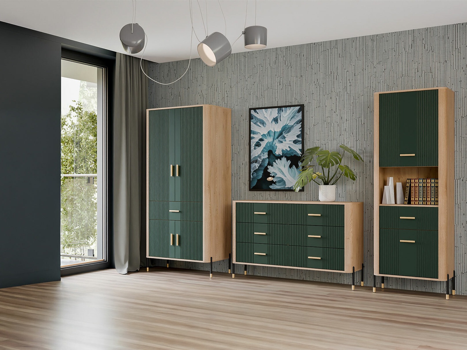 Commode Flosora 111 (Vert)
