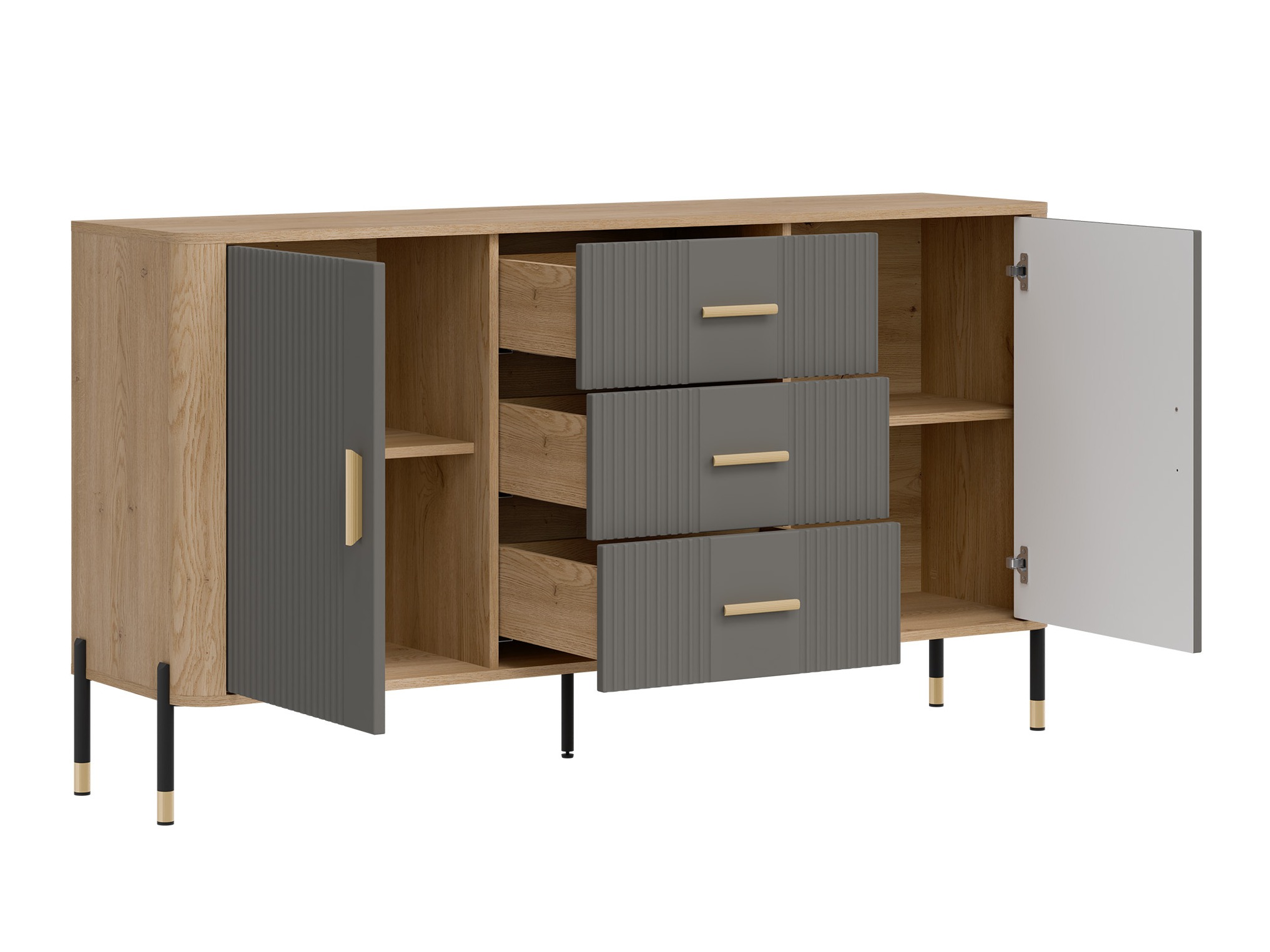 Commode Flosora 113 (Gris)